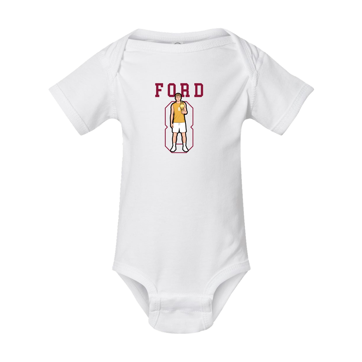 Baby Onesie — Shirsey in White