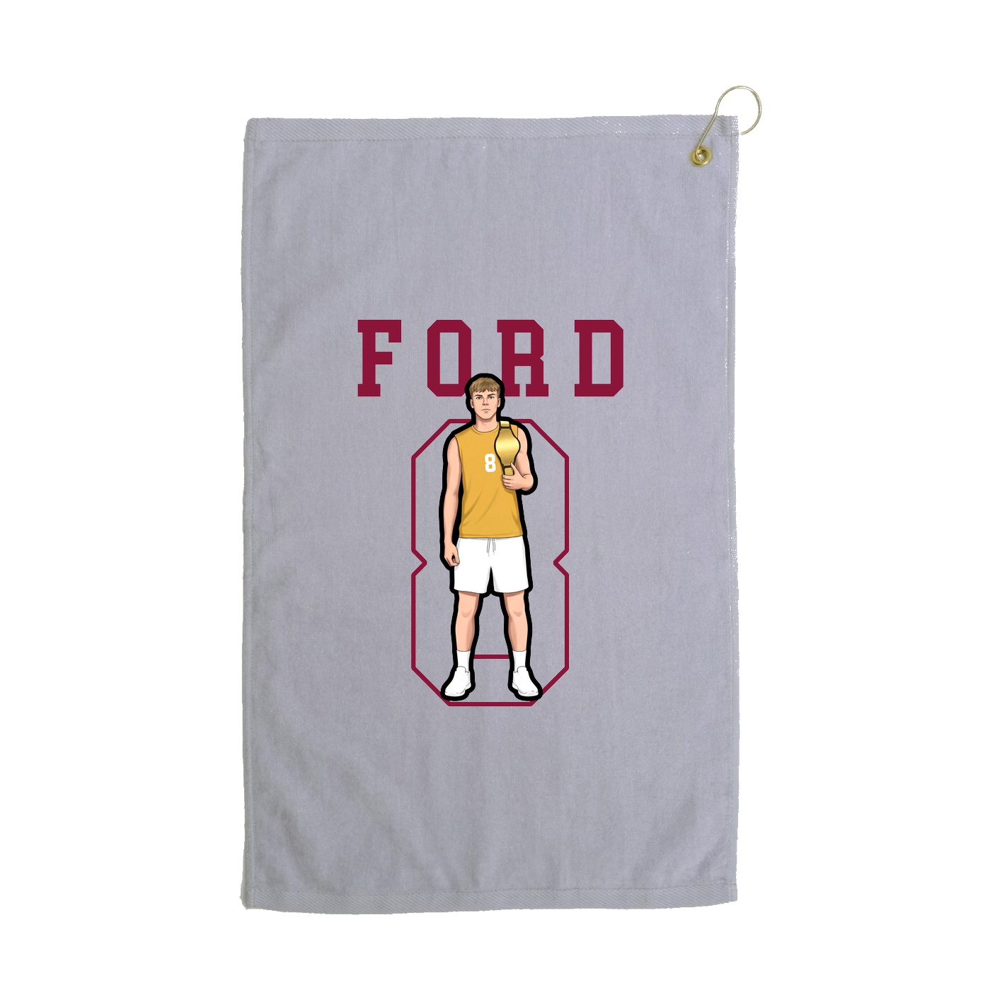 Golf Towel — Shirsey in Grey