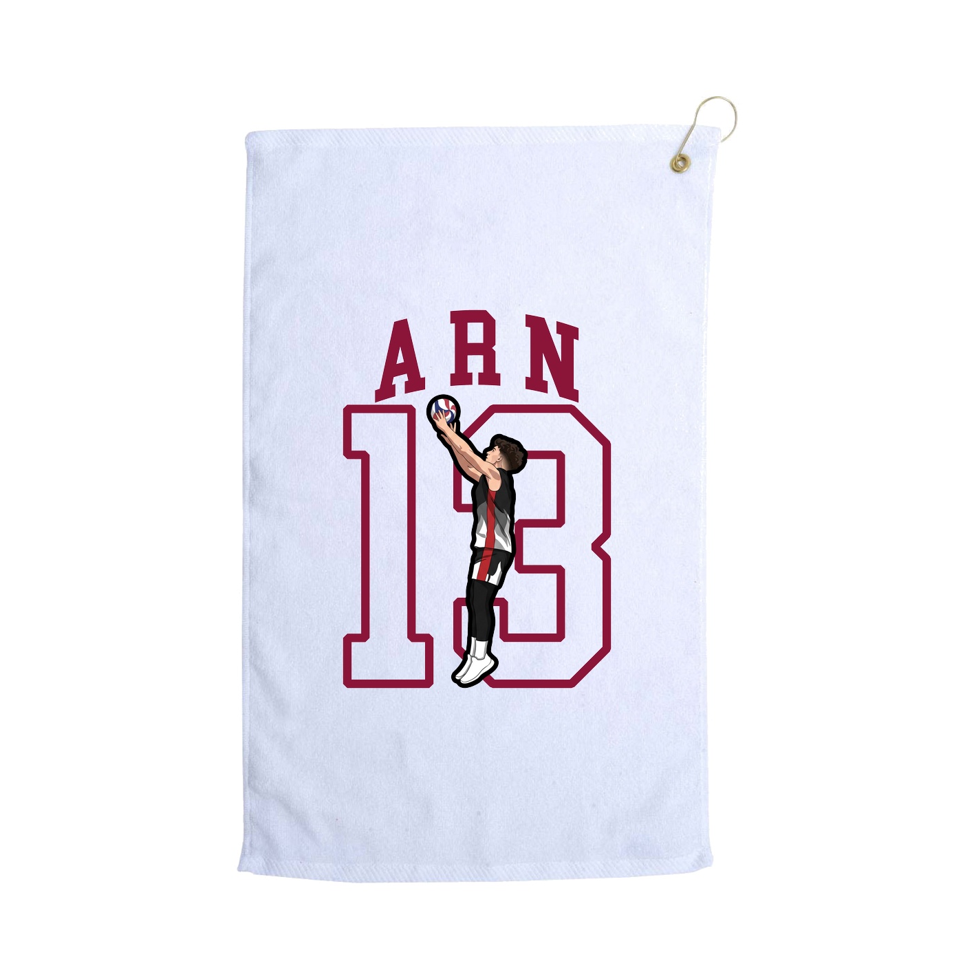Golf Towel — Shirsey in White