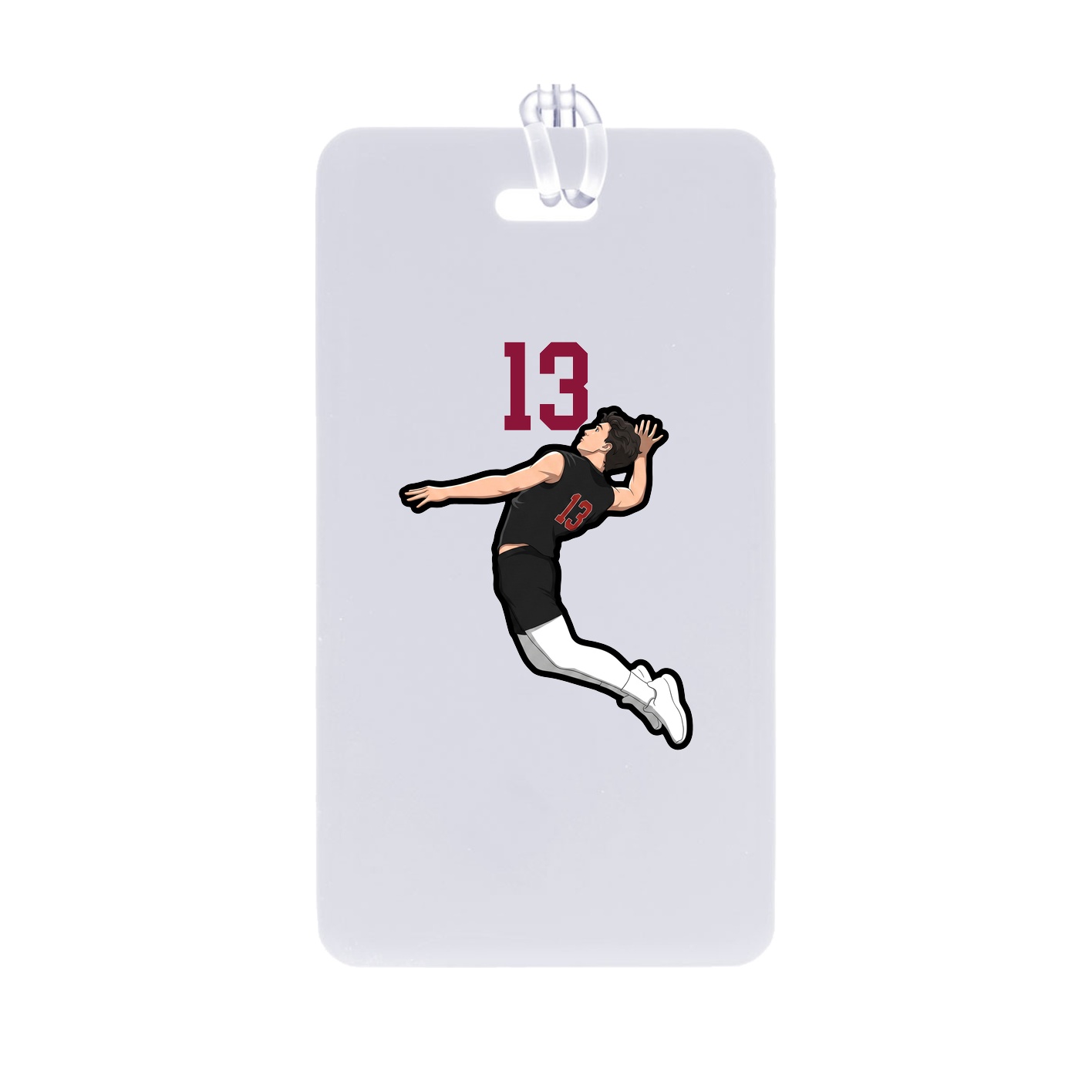 Bag Tag — Number Top in Classic