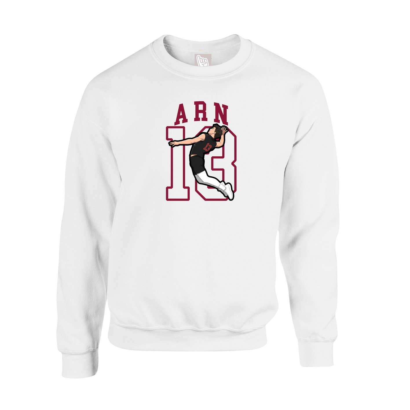 Fleece Crew — Shirsey in White