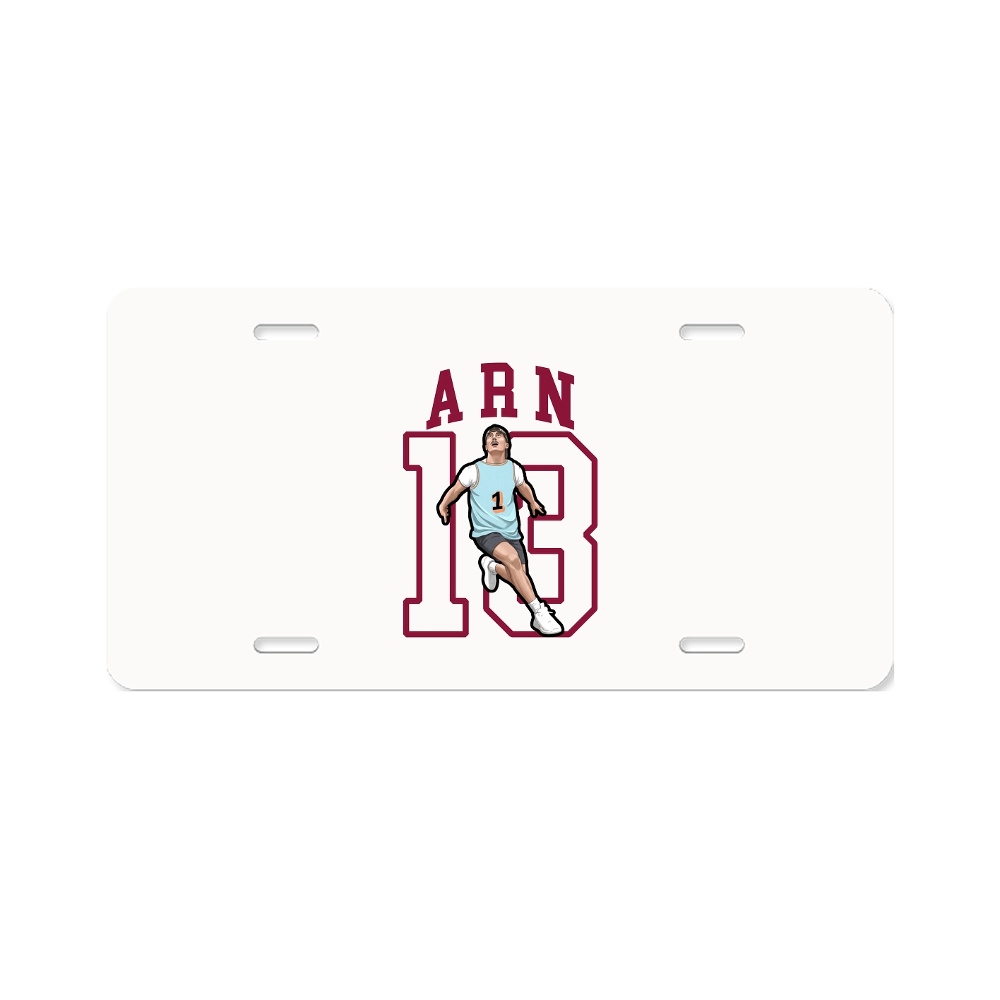 License Plate — Shirsey in Classic