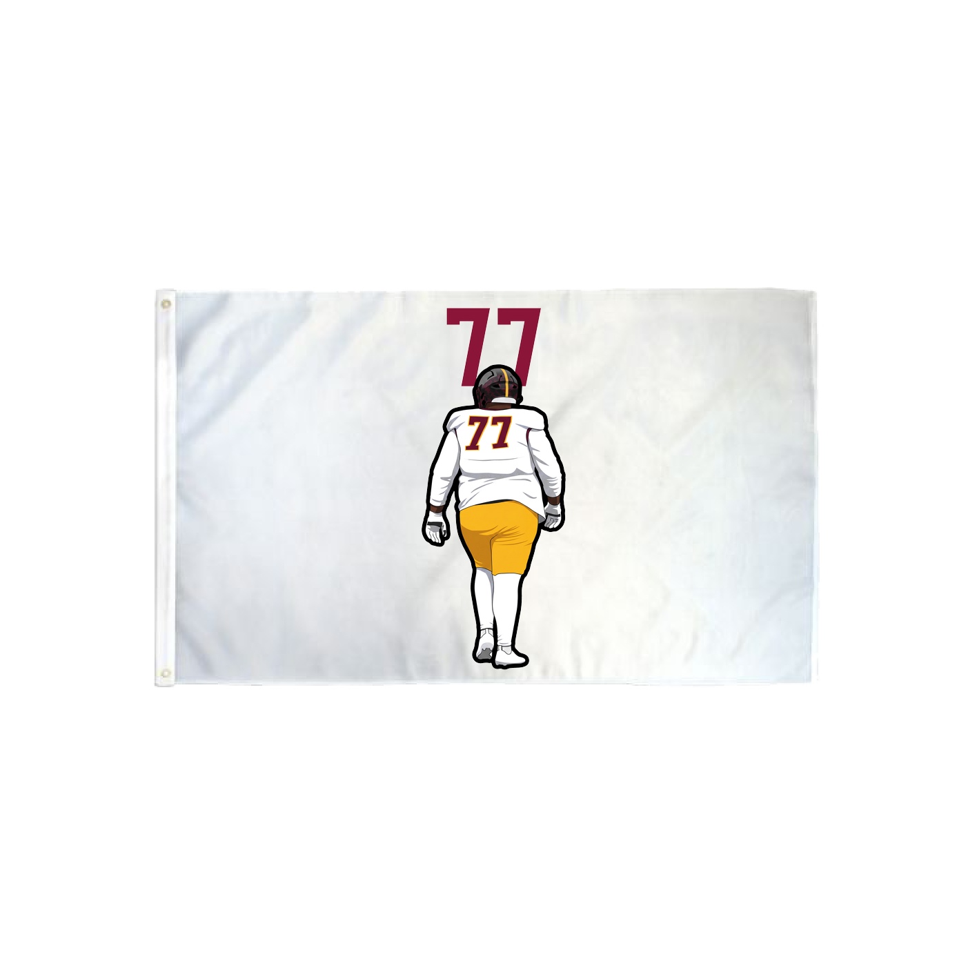 3x5 Flag — Number Top in Classic