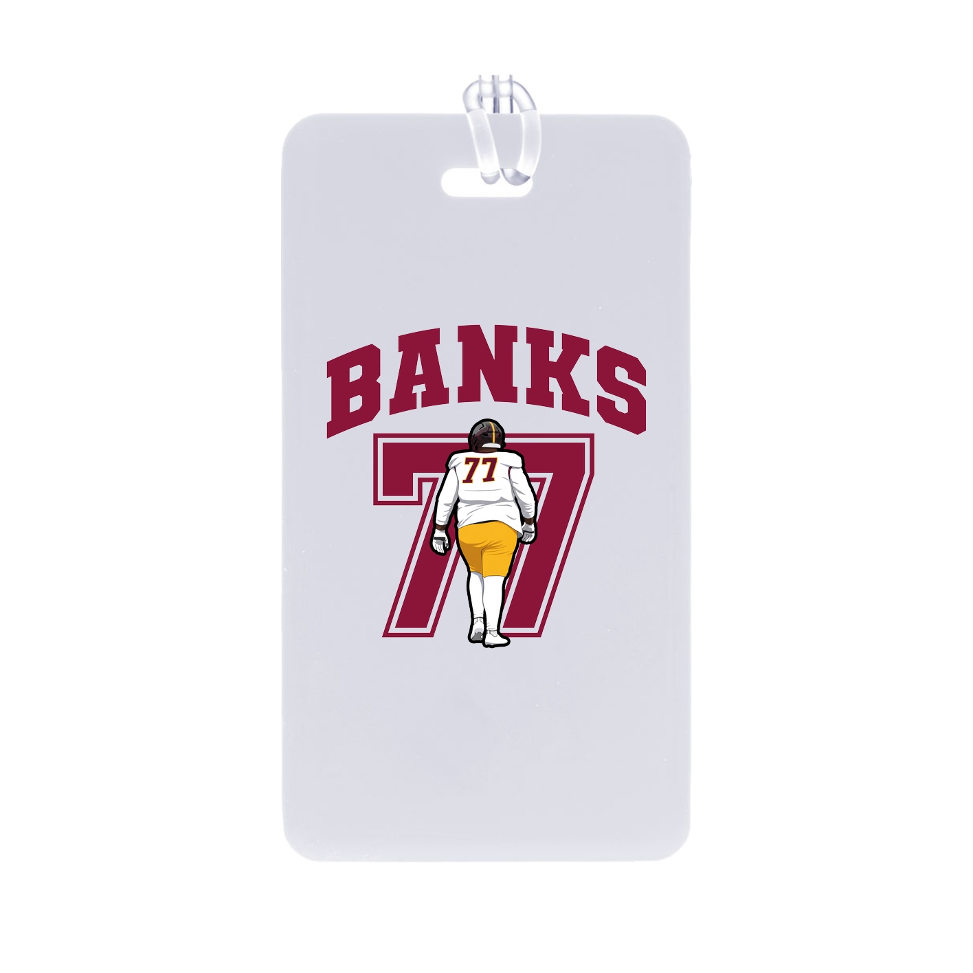 Bag Tag — Number in Classic