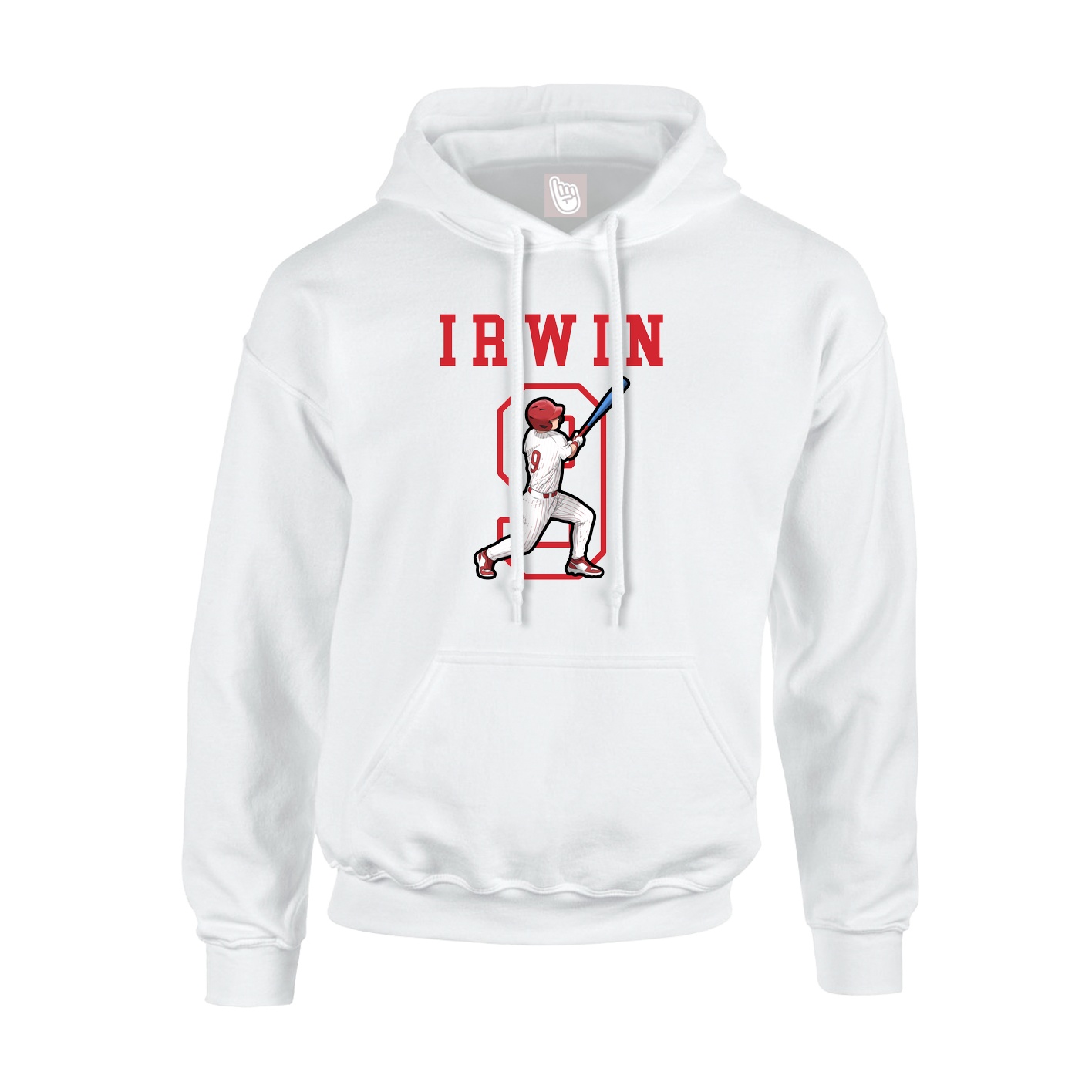 Hoodie — Shirsey in White