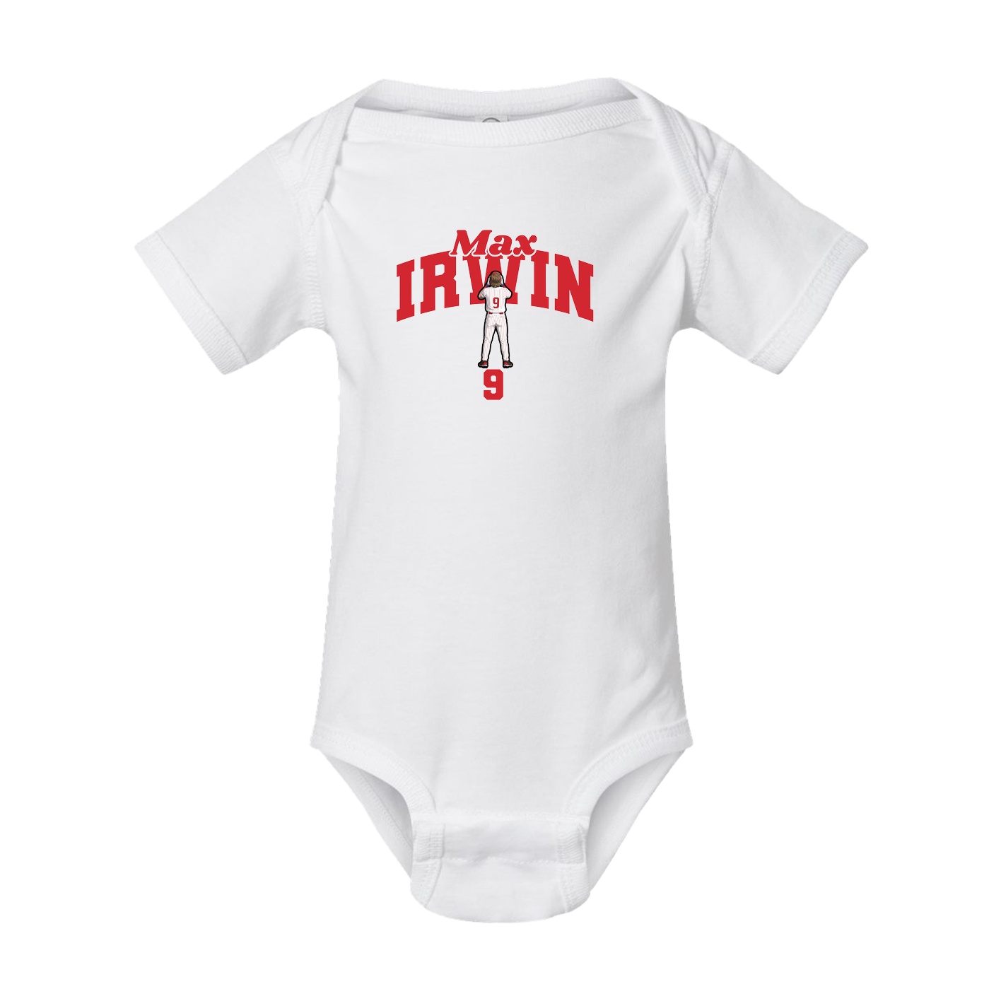 Baby Onesie — Signature Arch in White