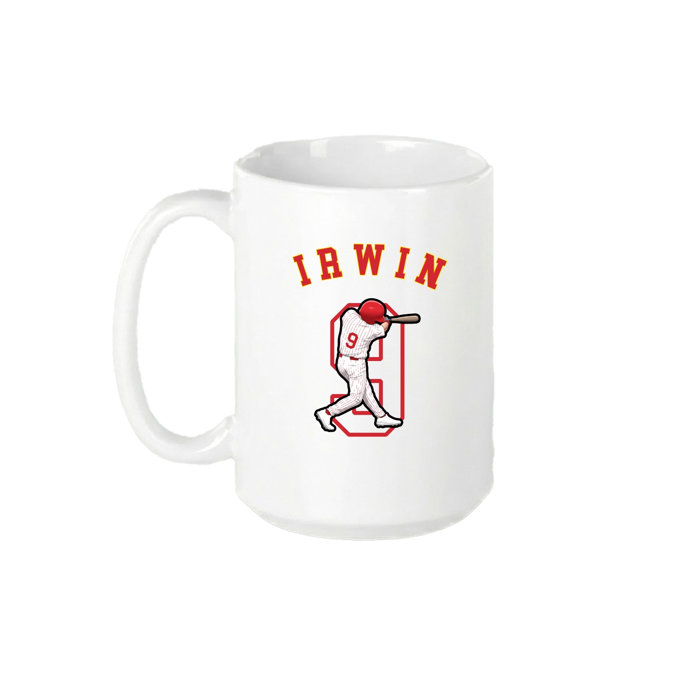 15oz Coffee Mug — Shirsey Arch in White