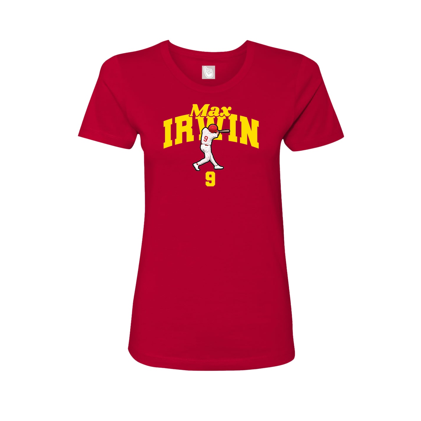 Womens Tee — Signature Arch in Red