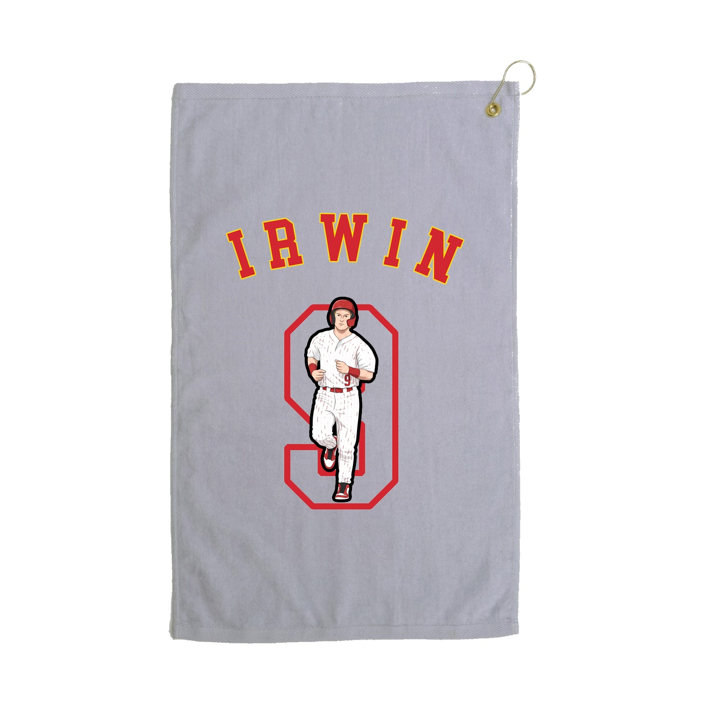 Golf Towel — Shirsey Arch in Grey