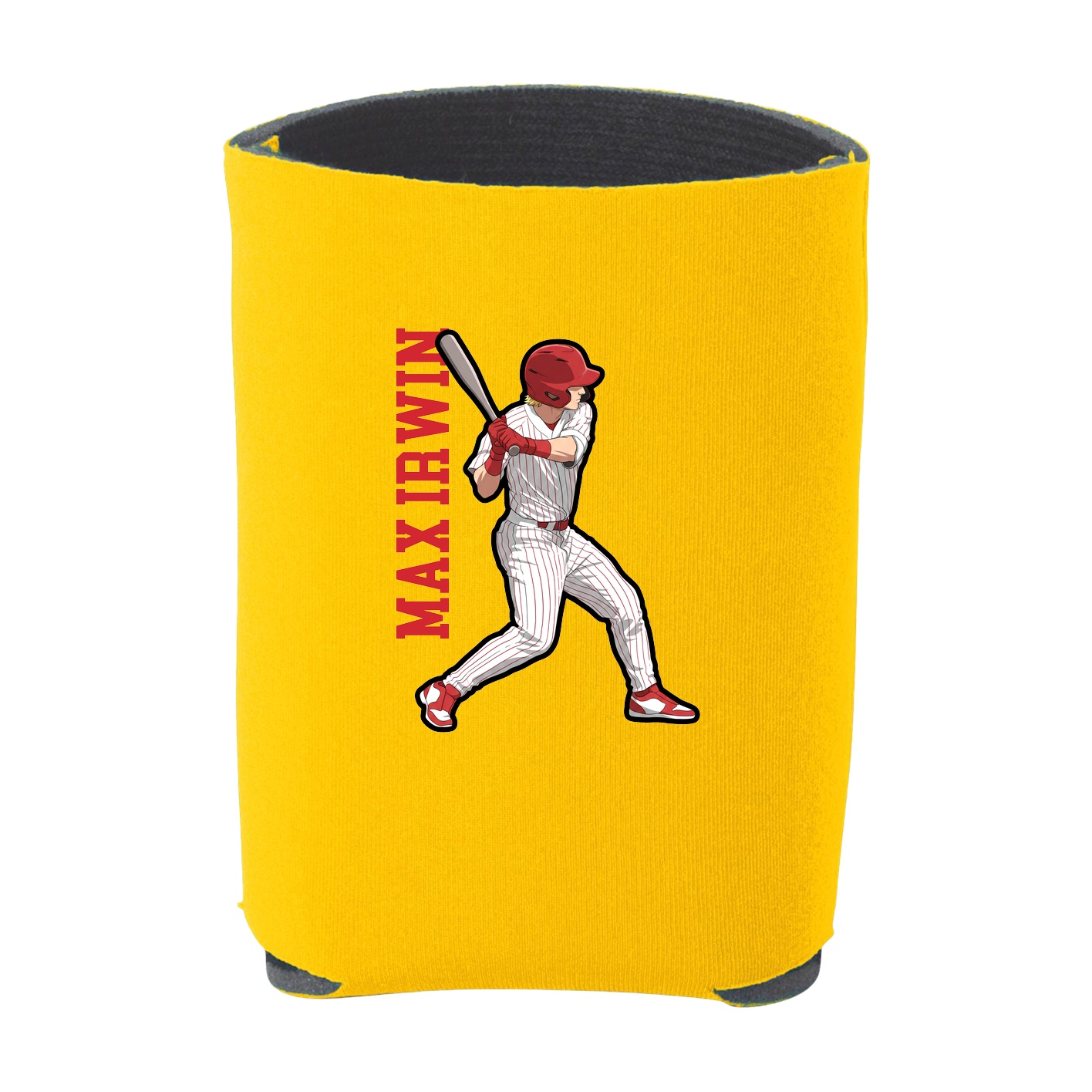 Can Holder — Name Vertical in Yellow