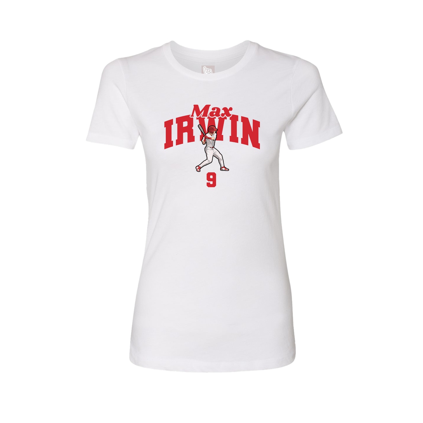 Womens Tee — Signature Arch in White