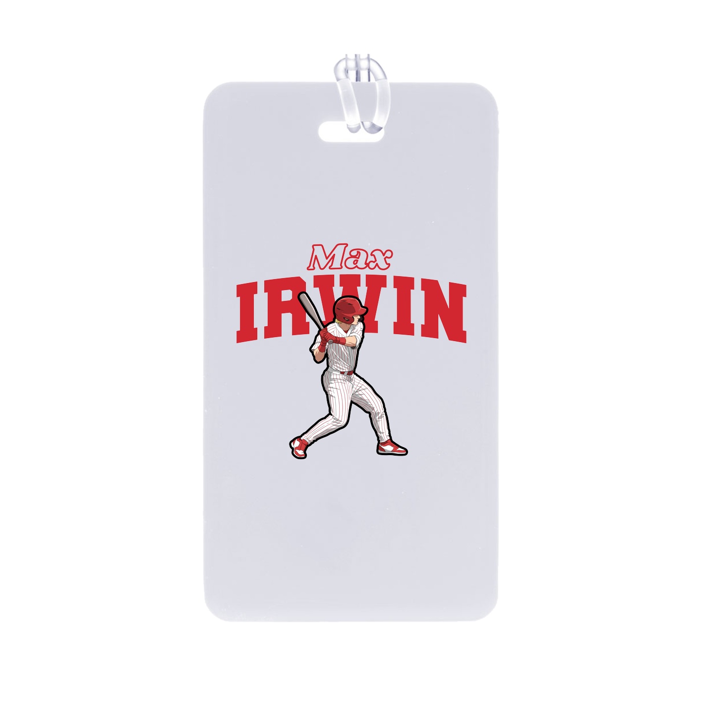 Bag Tag — Name Arch in Classic