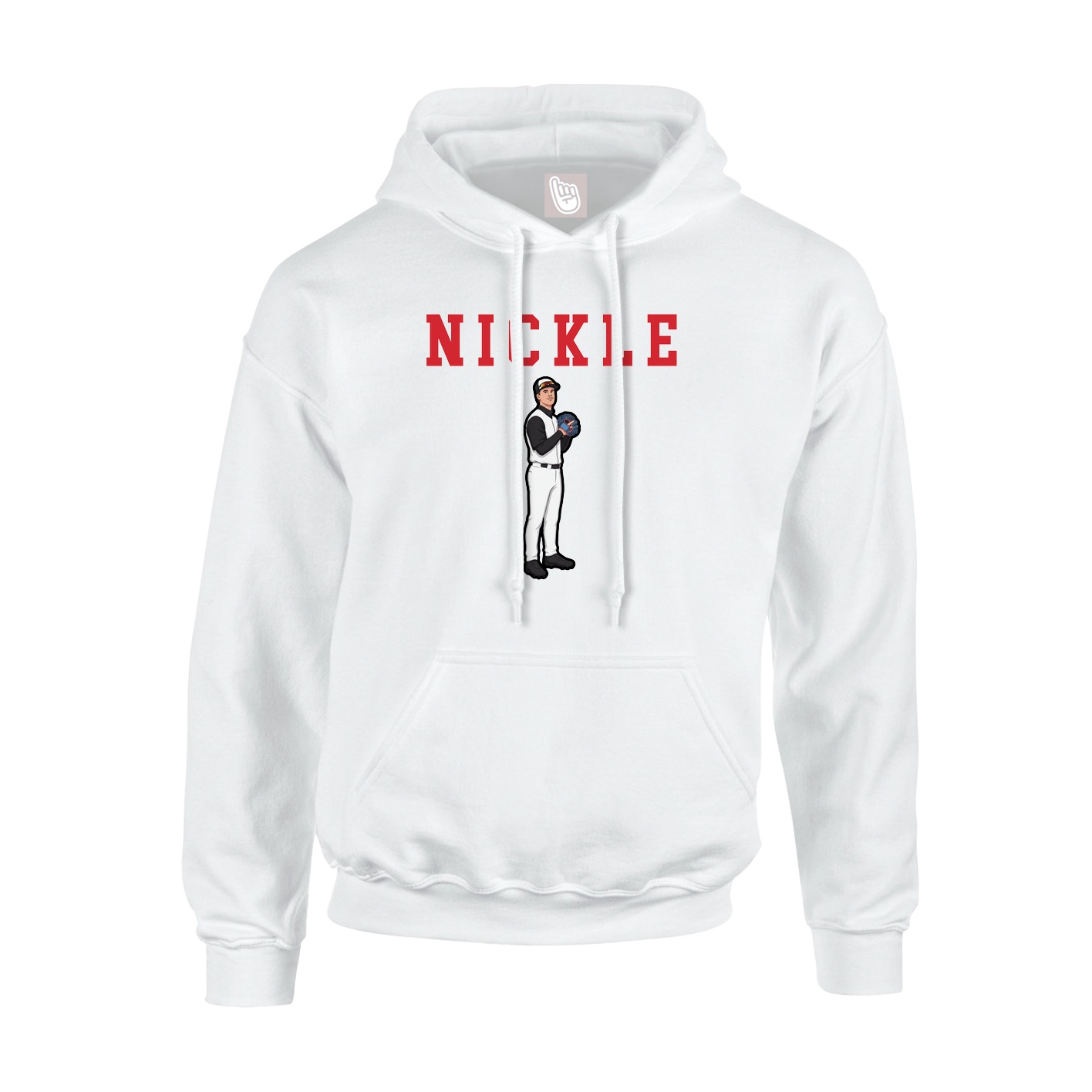 Youth Hoodie — Shirsey in White