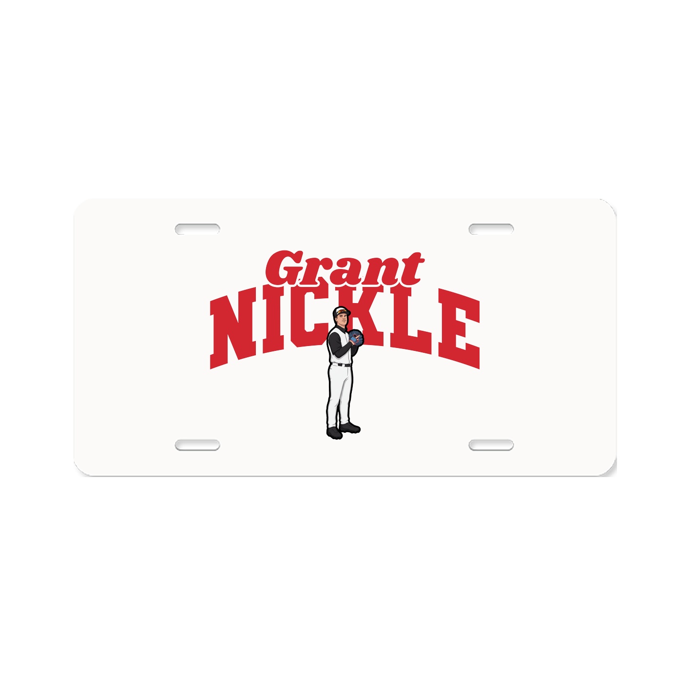 License Plate — Signature Arch in Classic