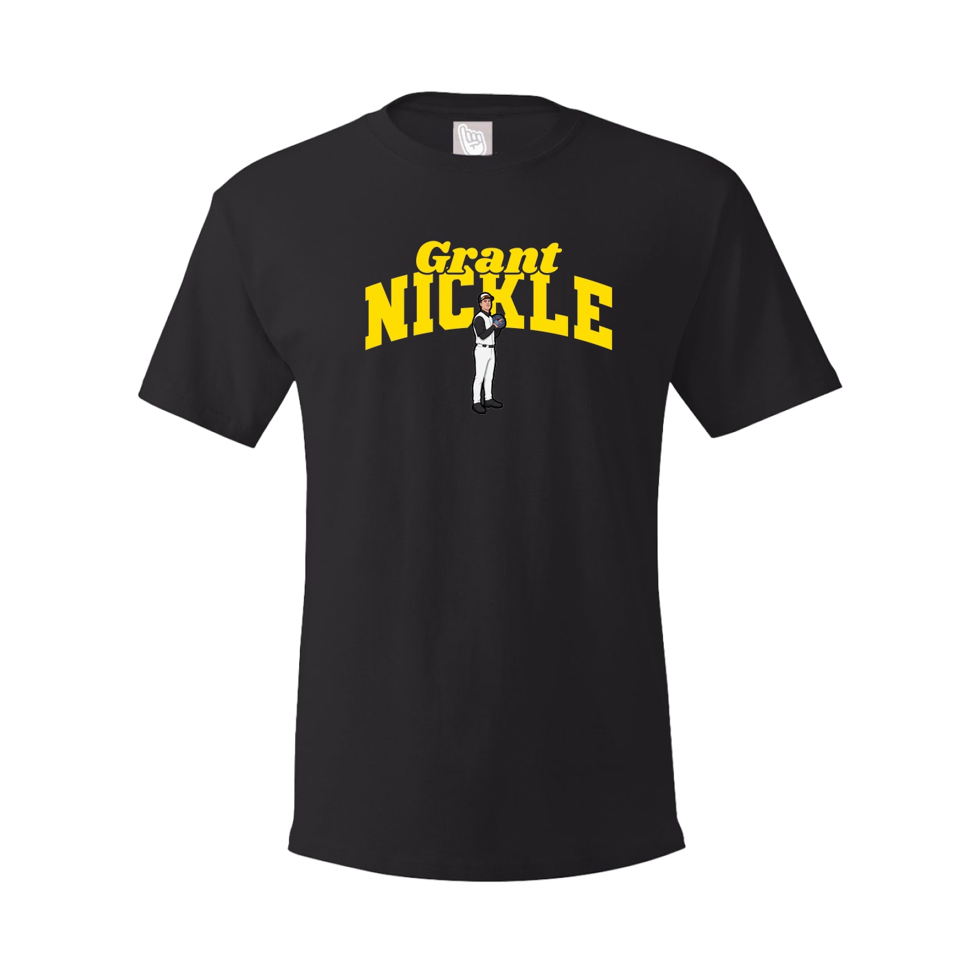 Youth Tee — Signature Arch in Black