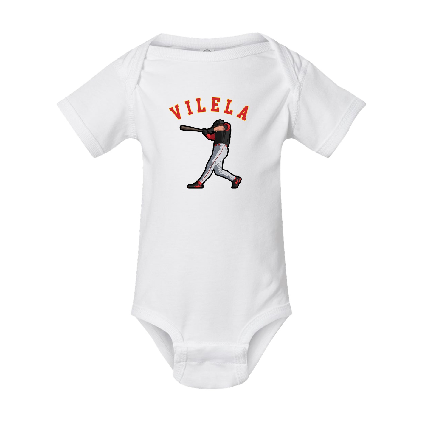 Baby Onesie — Shirsey Arch in White