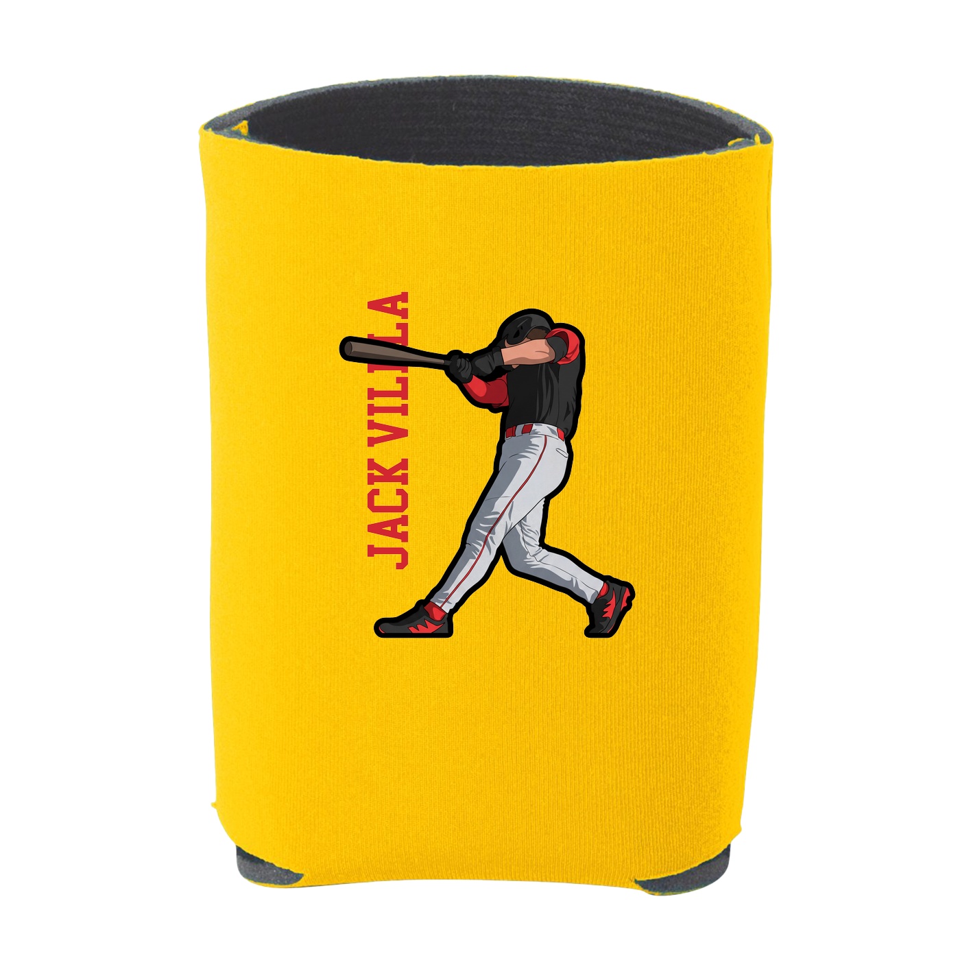 Can Holder — Name Vertical in Yellow