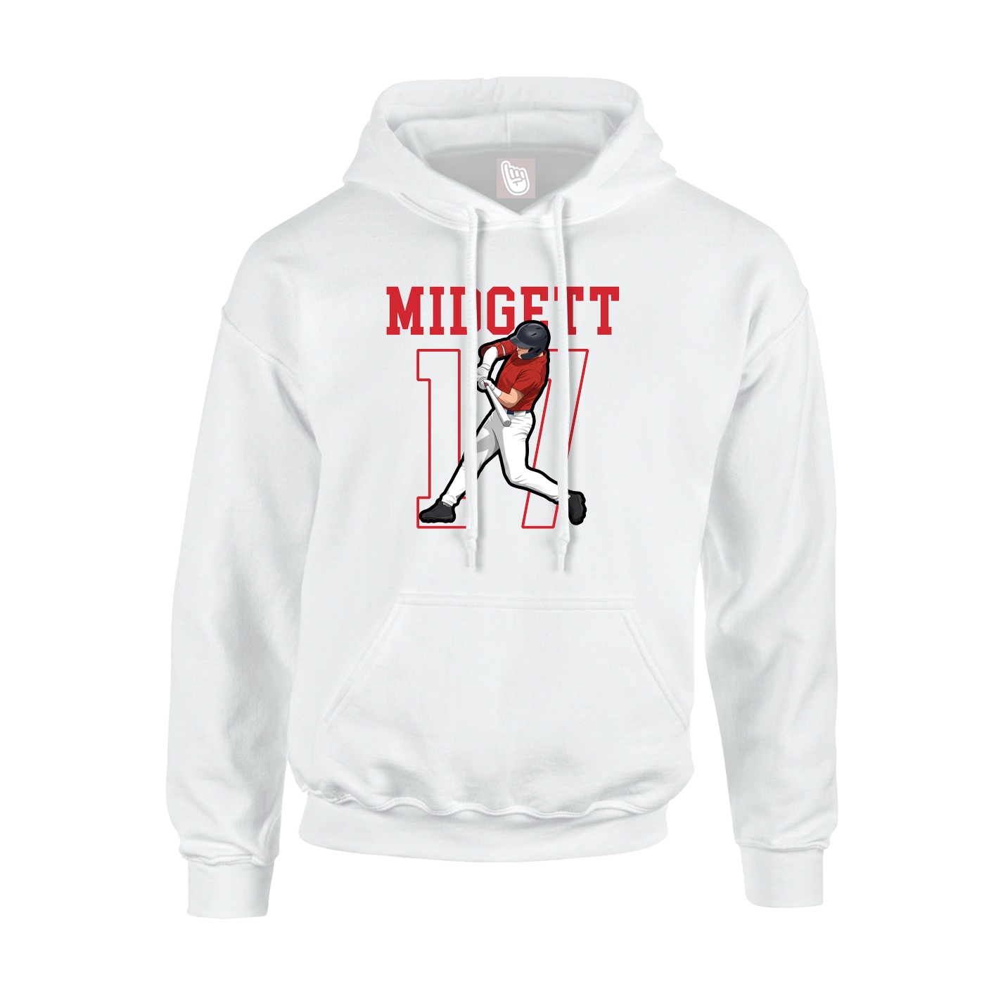 Youth Hoodie — Shirsey in White