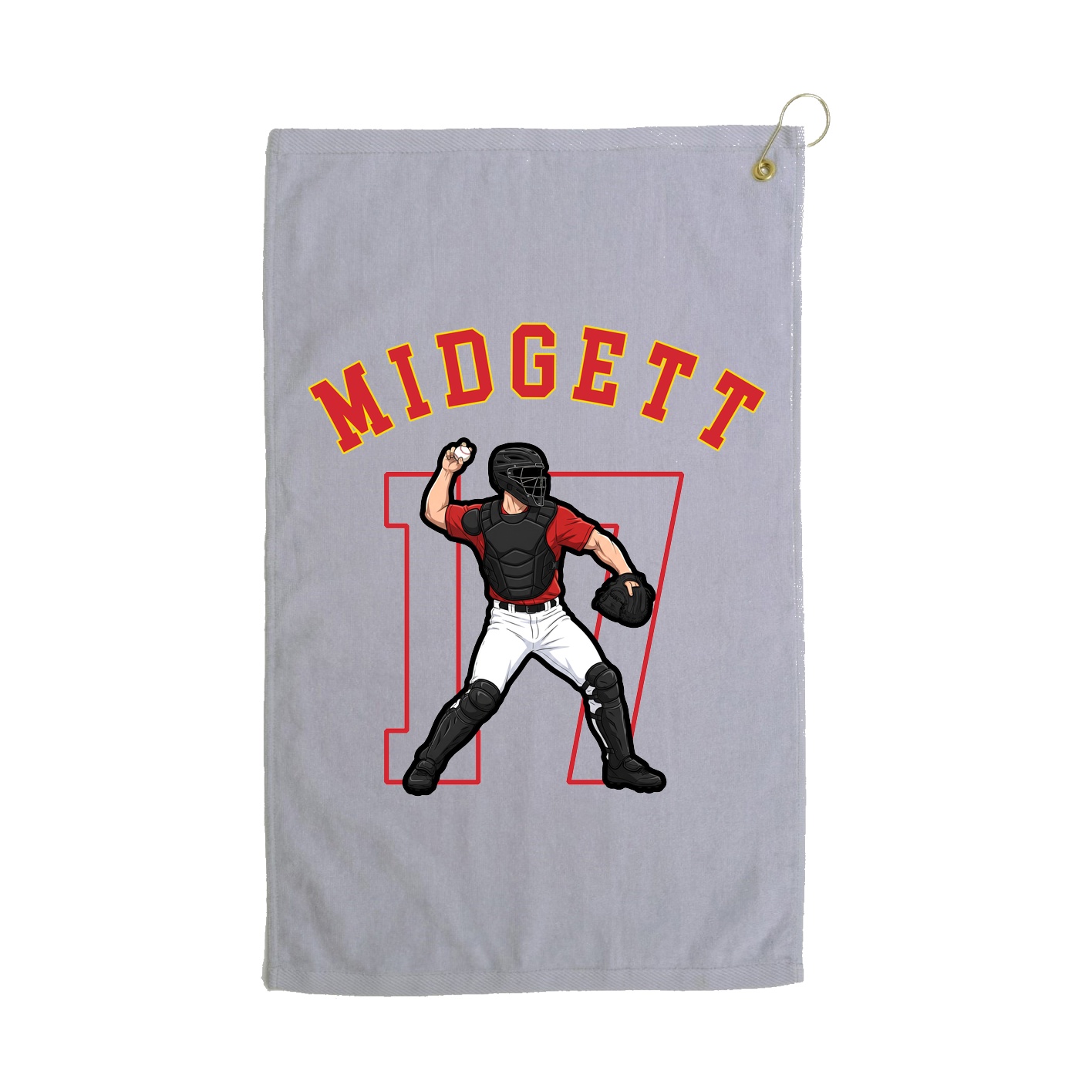 Golf Towel — Shirsey Arch in Grey