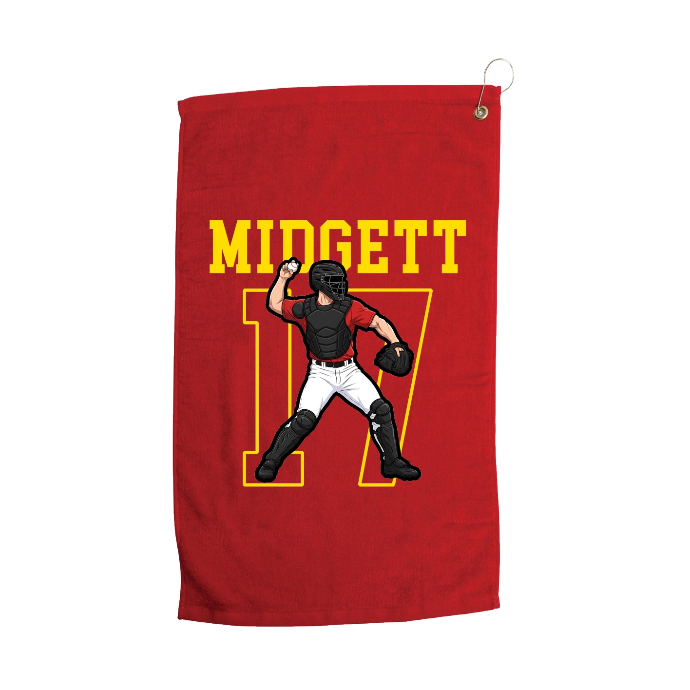Golf Towel — Shirsey in Red
