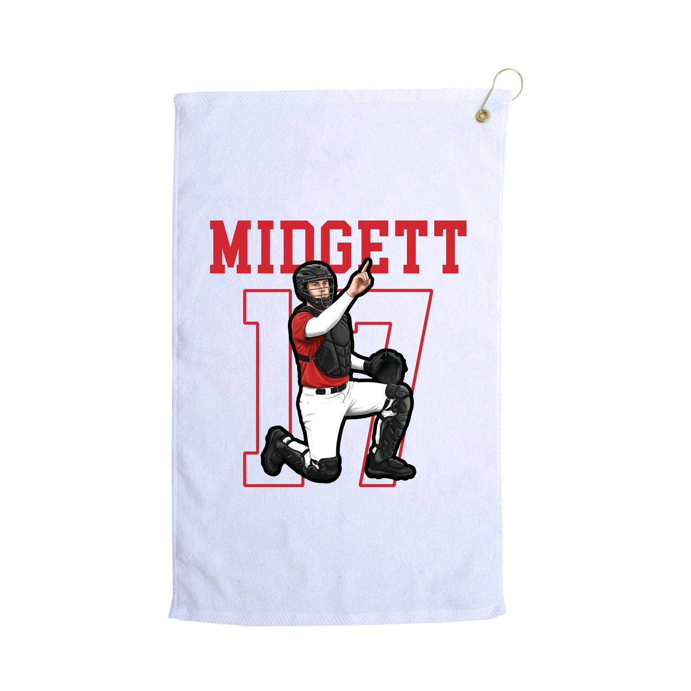 Golf Towel — Shirsey in White