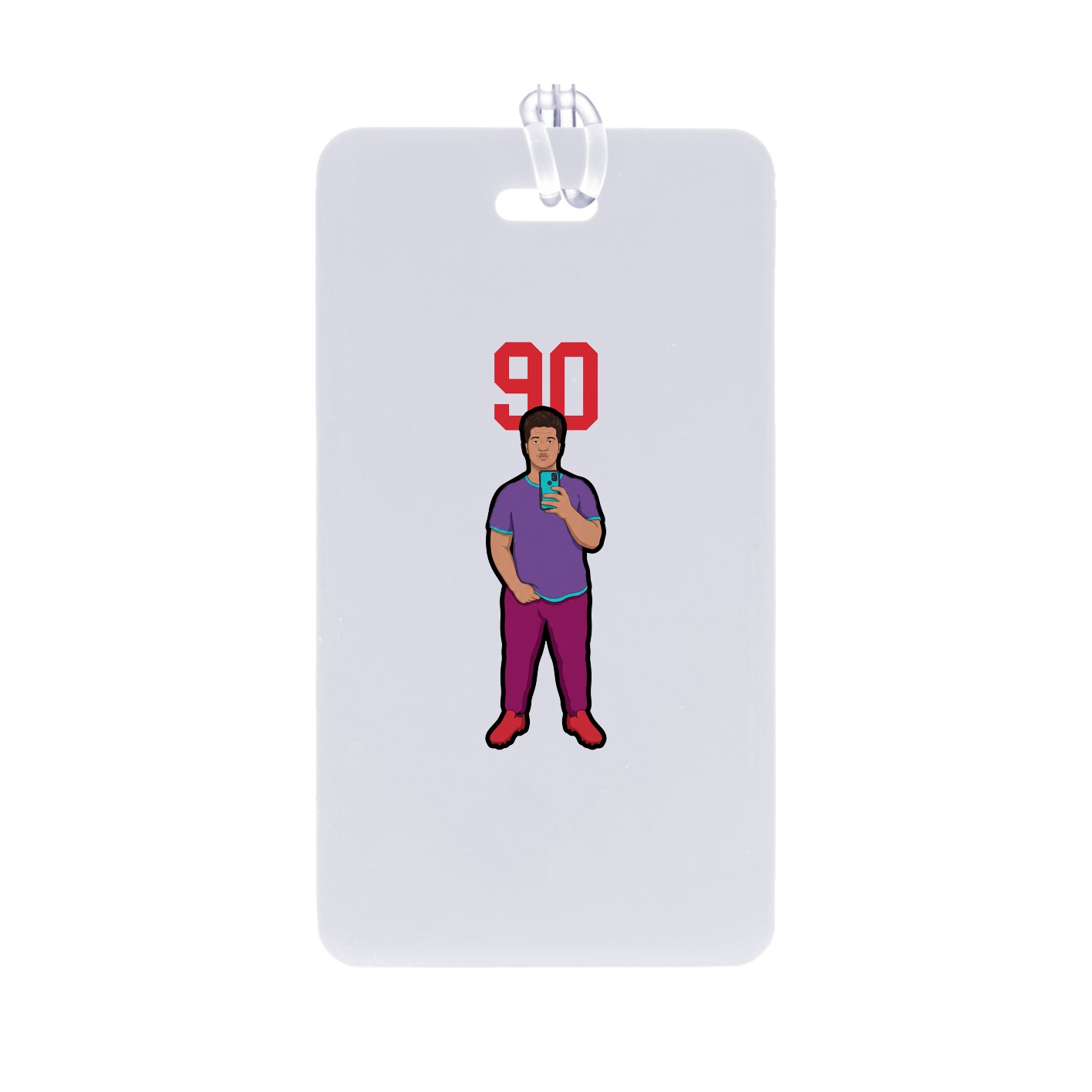 Bag Tag — Number Top in Classic