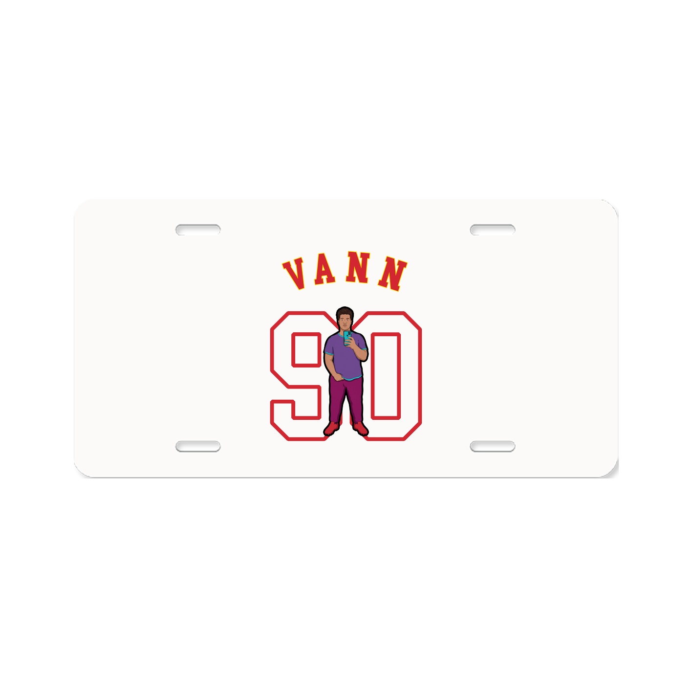 License Plate — Shirsey Arch in Classic