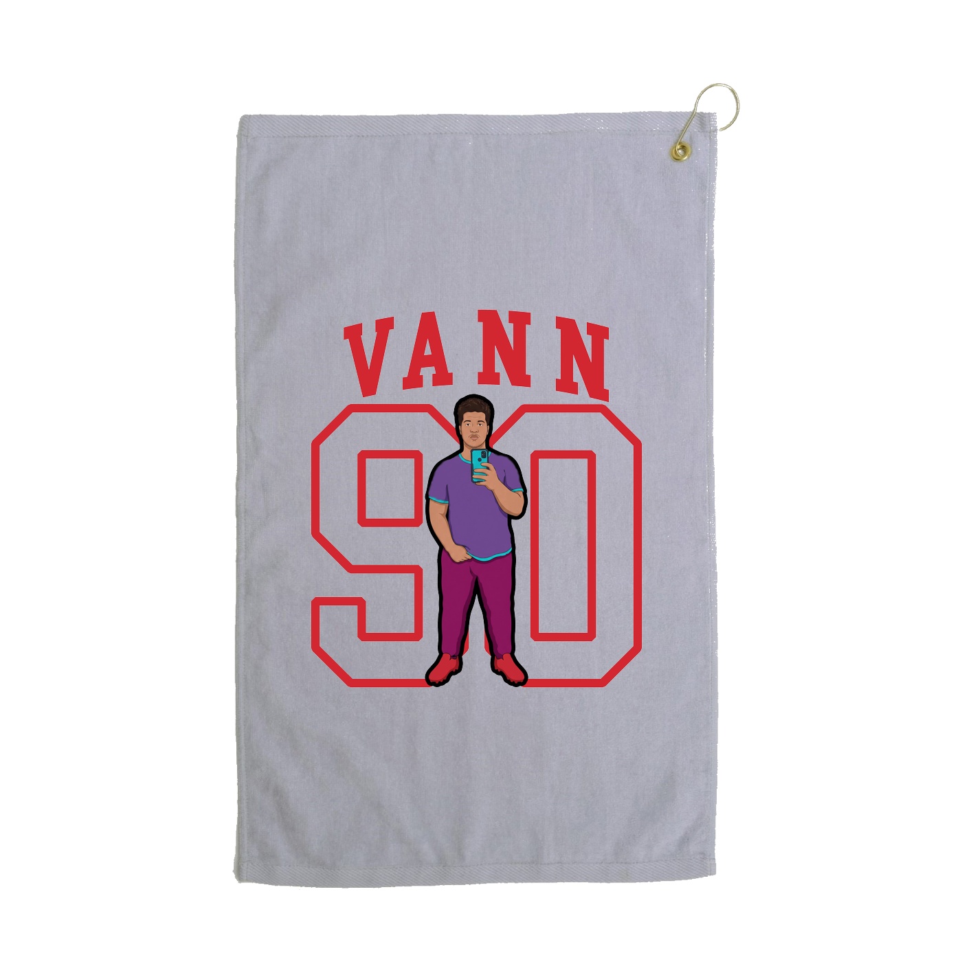 Terry Velour Golf Towel