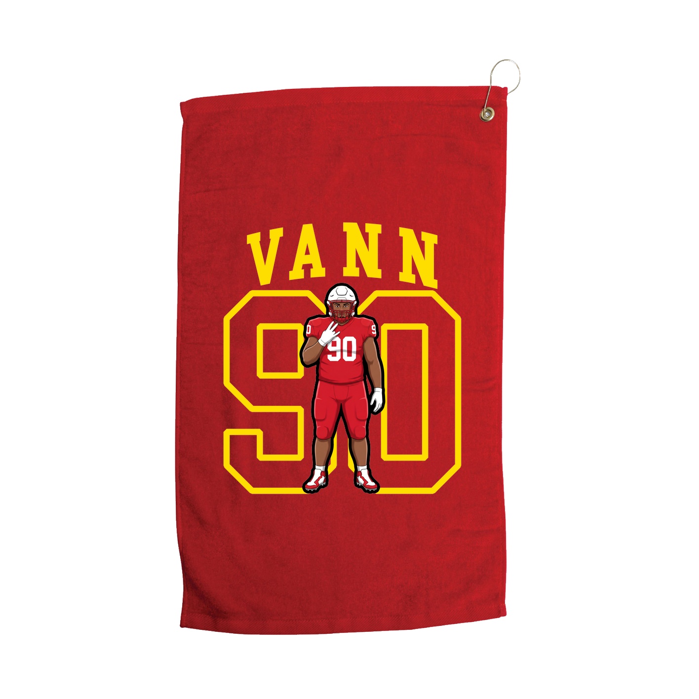 Golf Towel — Shirsey in Red