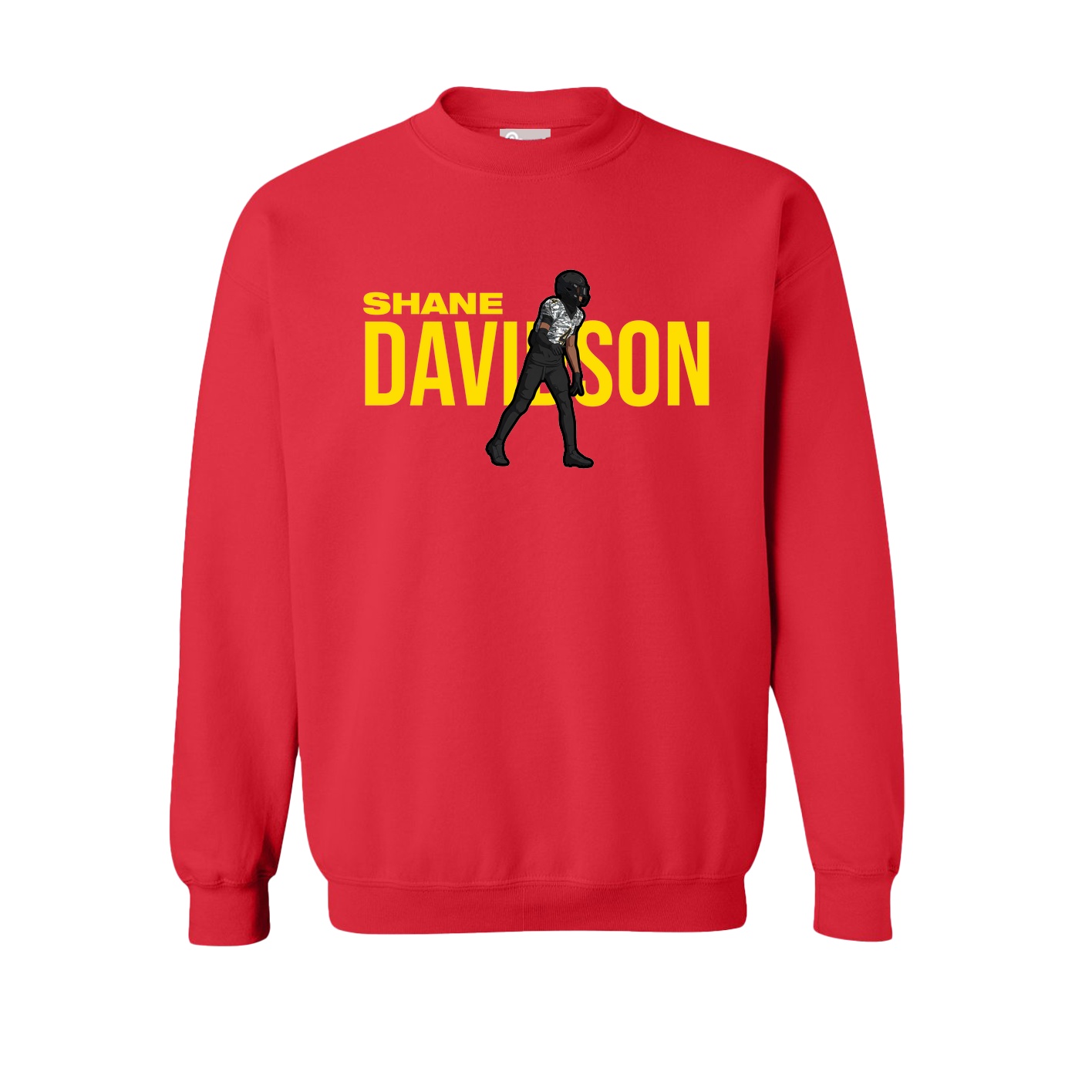 Fleece Crew — Player Name in Red