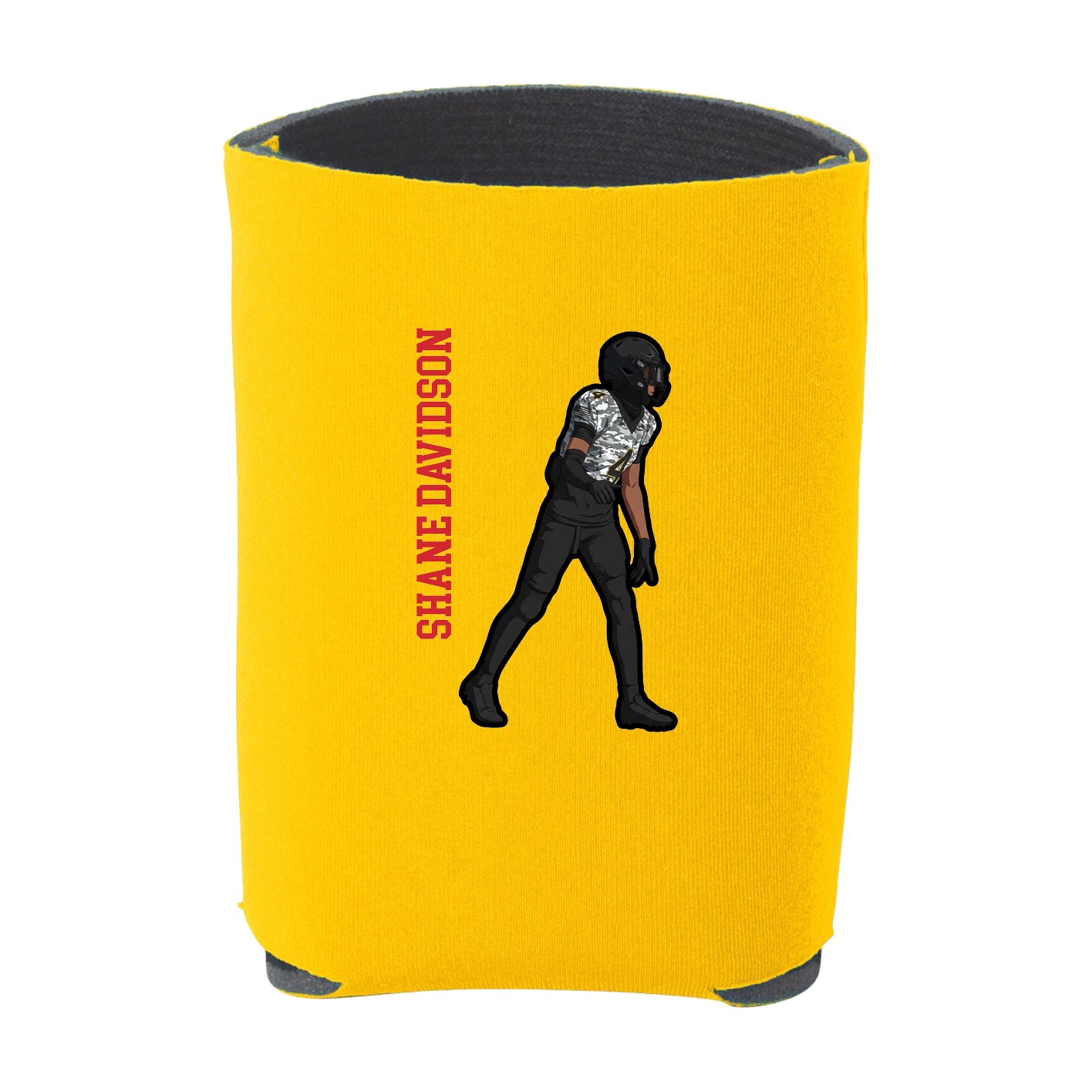 Can Holder — Name Vertical in Yellow