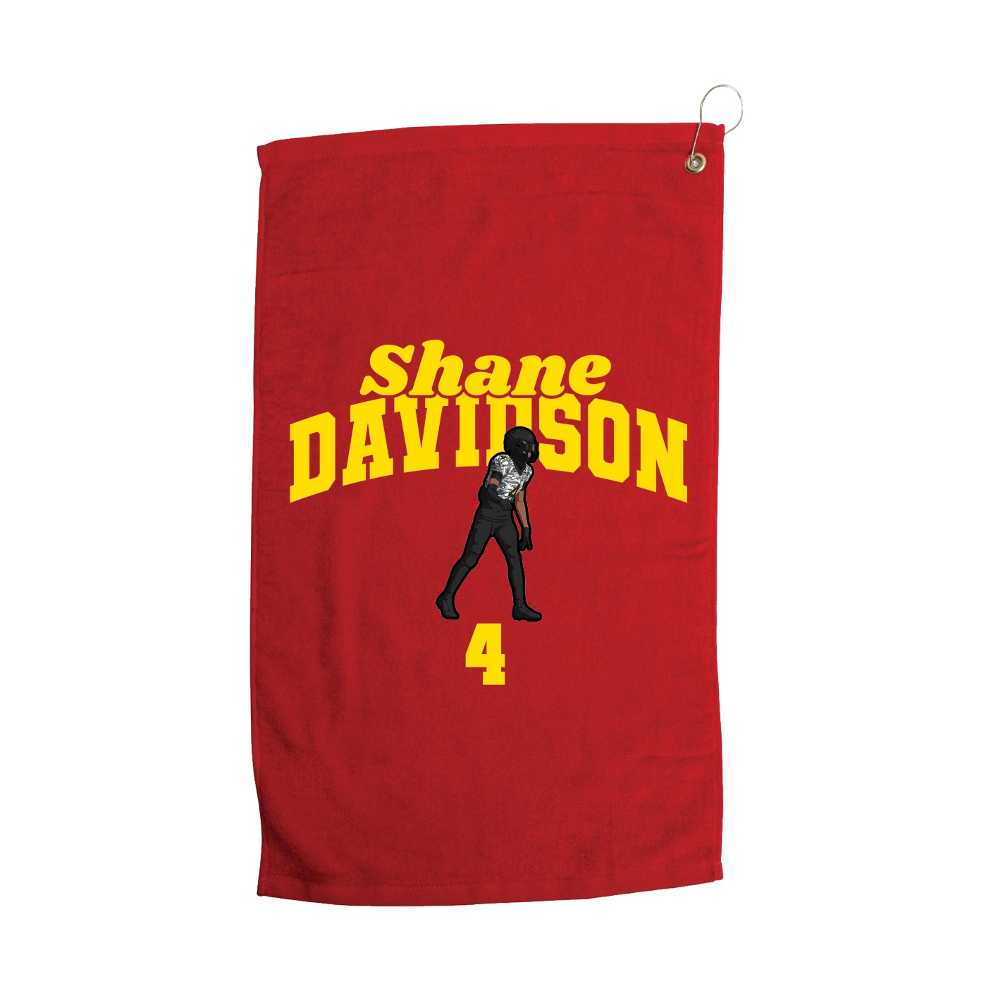 Golf Towel — Signature Arch in Red