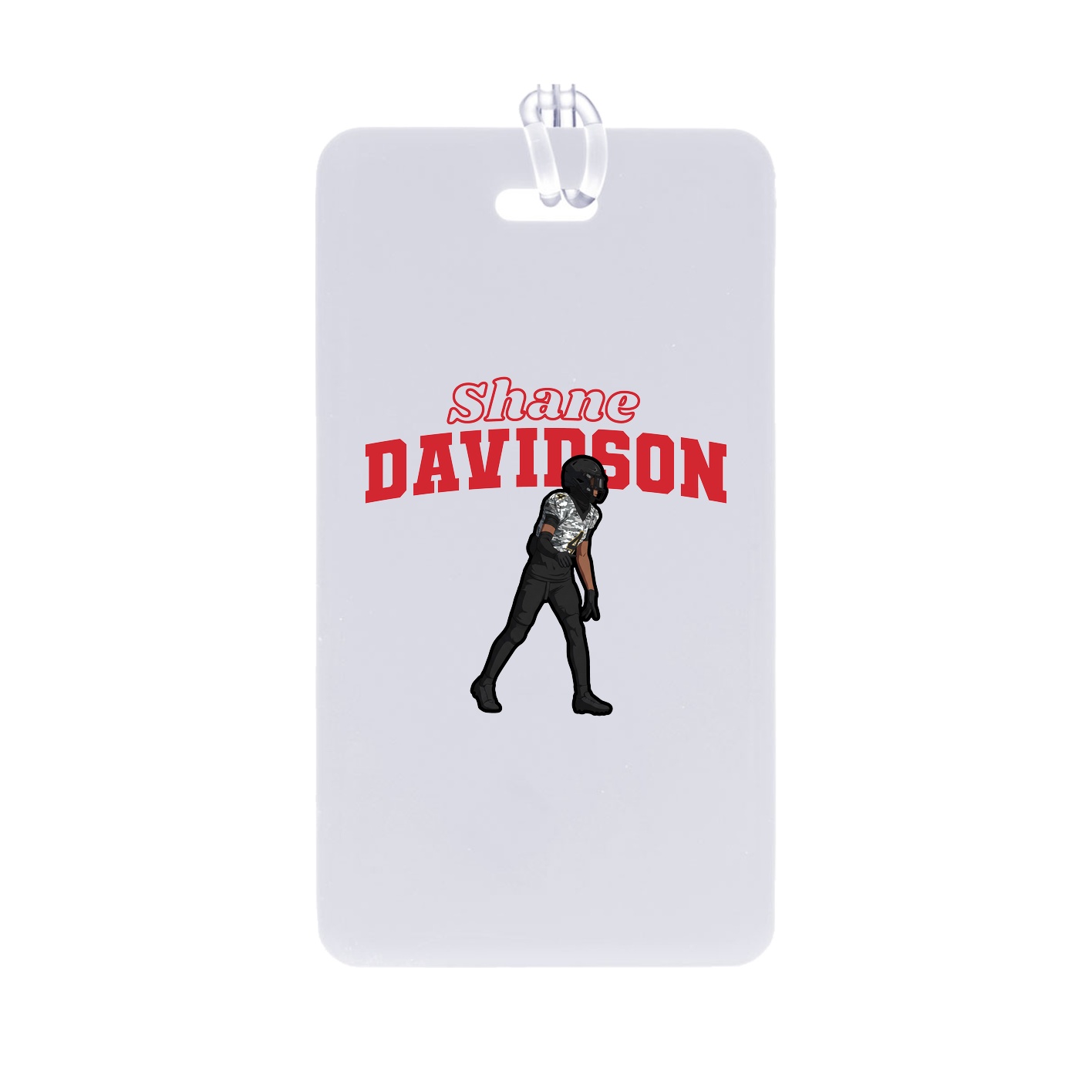 Bag Tag — Name Arch in Classic