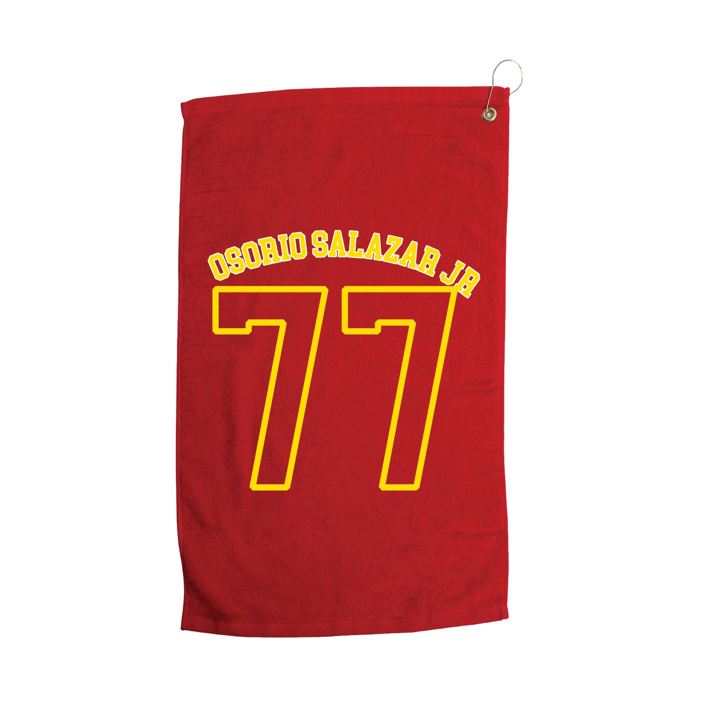Golf Towel — Shirsey Arch in Red