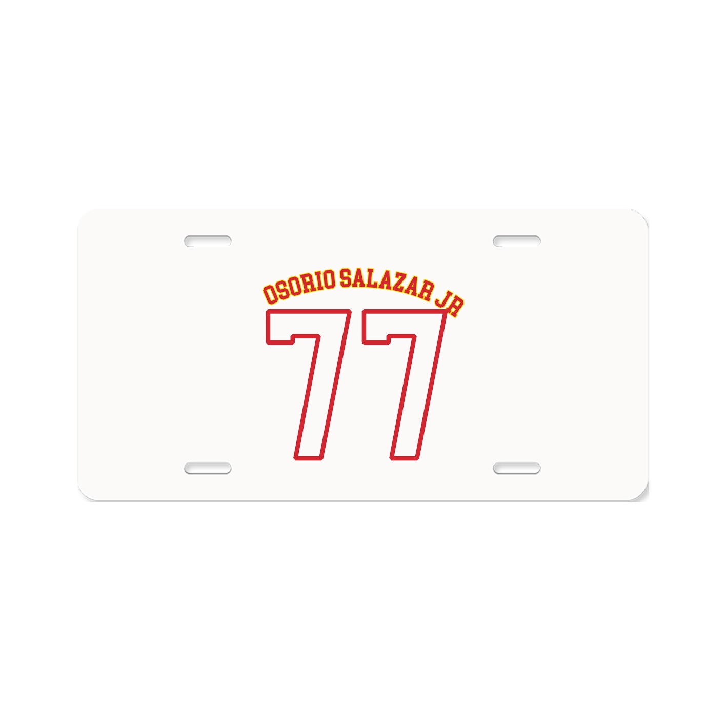 License Plate — Shirsey Arch in Classic