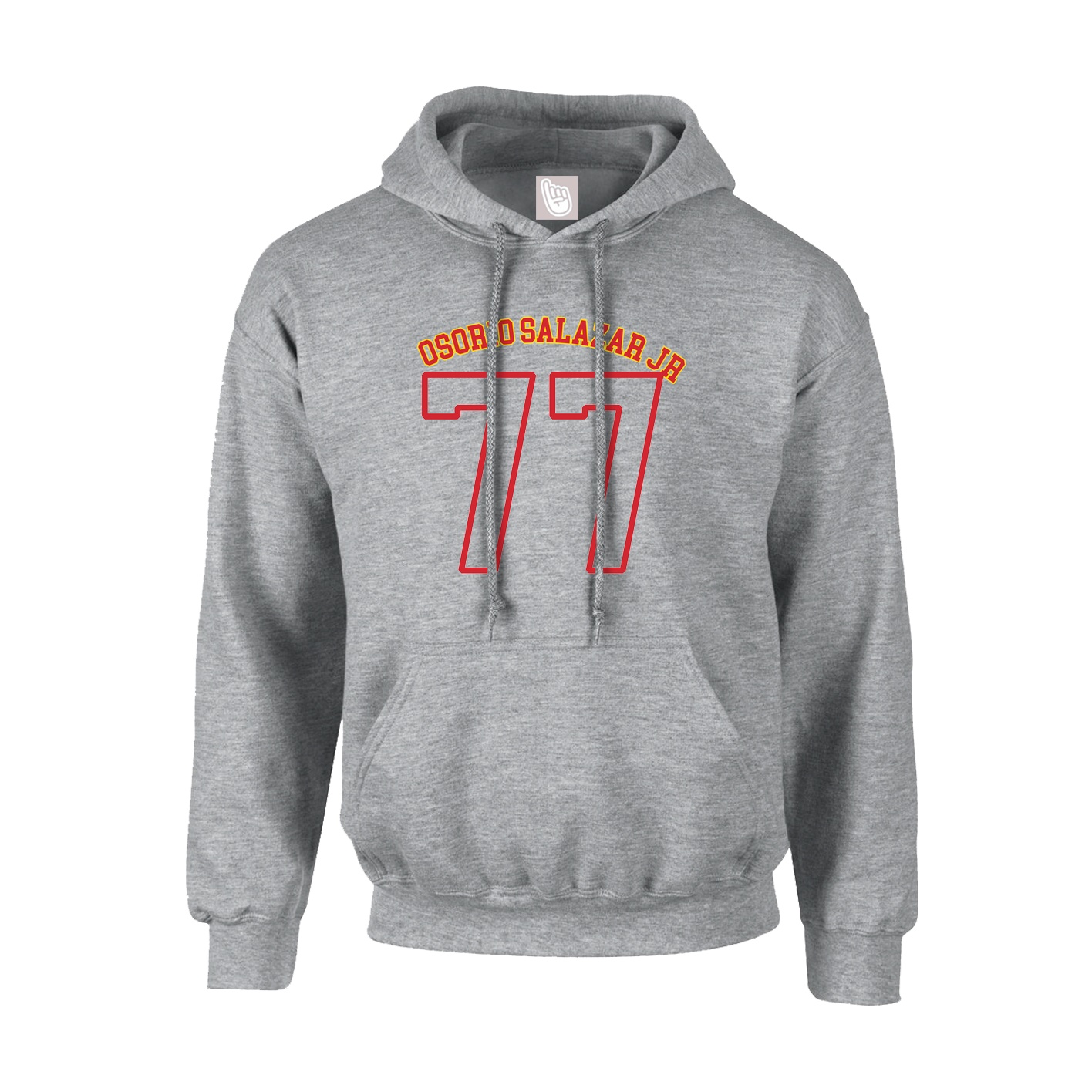 Youth Hoodie — Shirsey Arch in Grey
