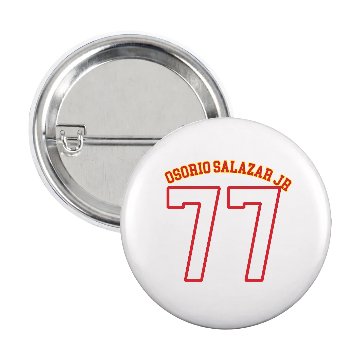 Game Day Button — Shirsey Arch in White