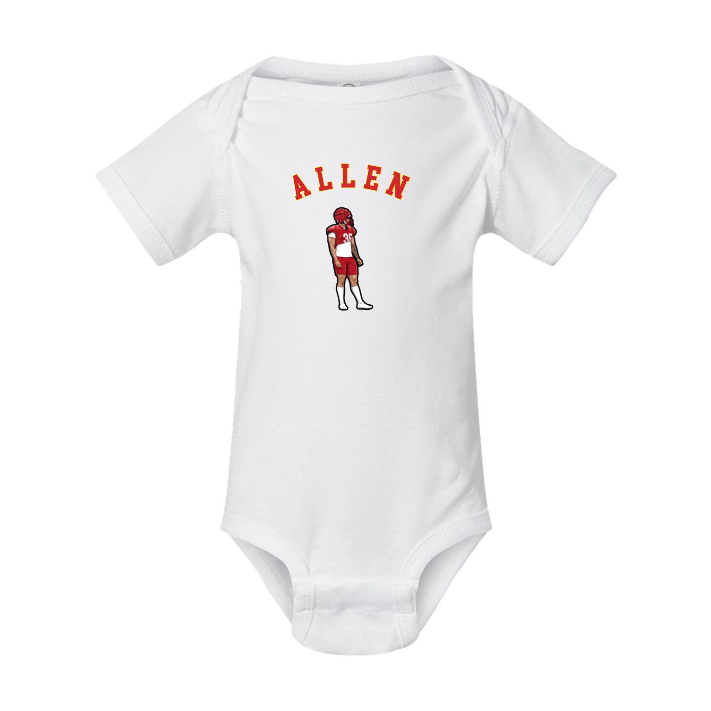 Baby Onesie — Shirsey Arch in White