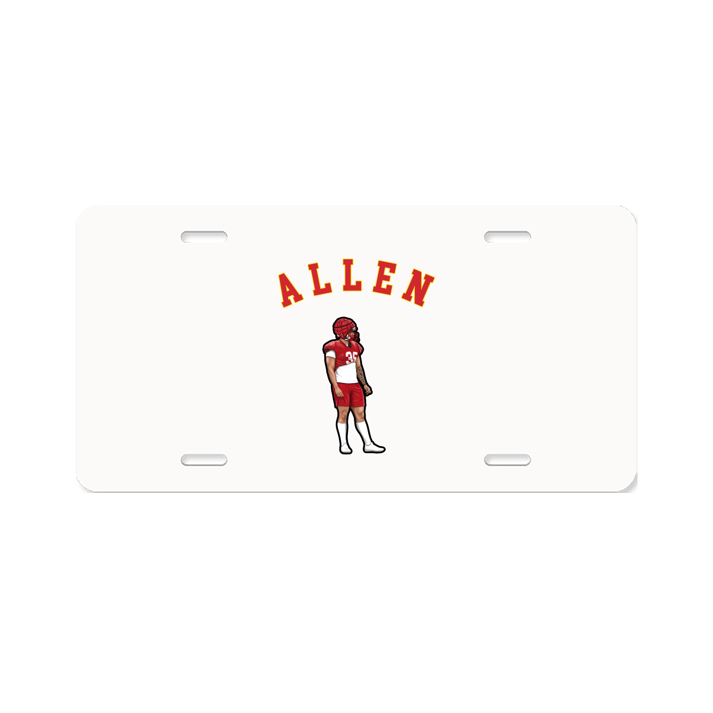License Plate — Shirsey Arch in Classic