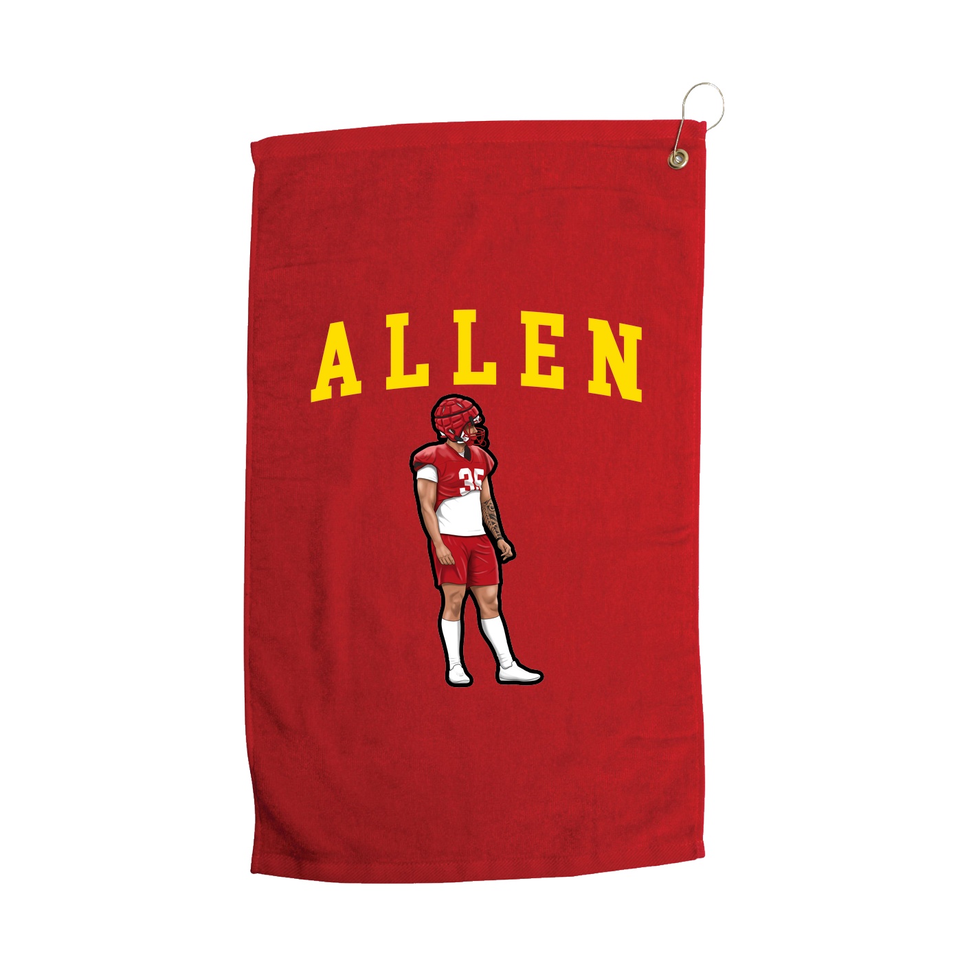 Golf Towel — Shirsey in Red