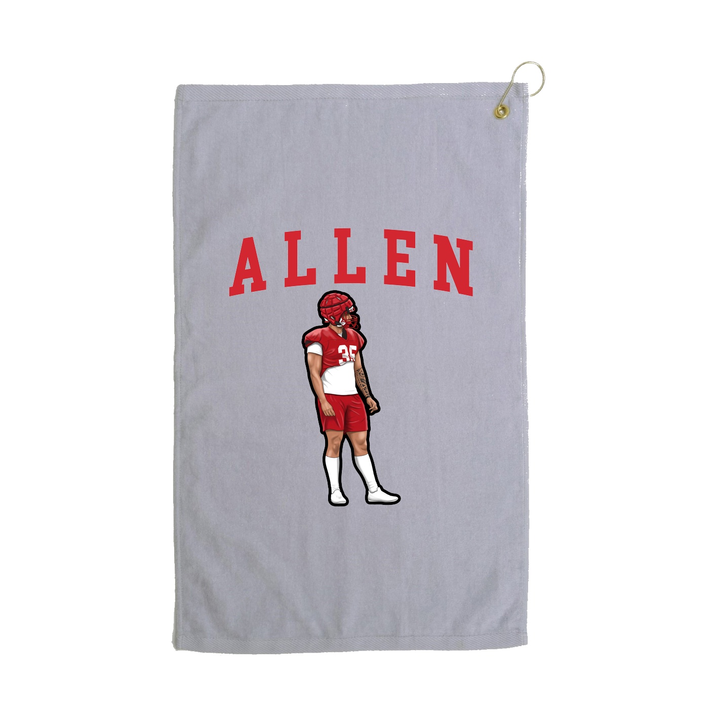 Golf Towel — Shirsey in Grey