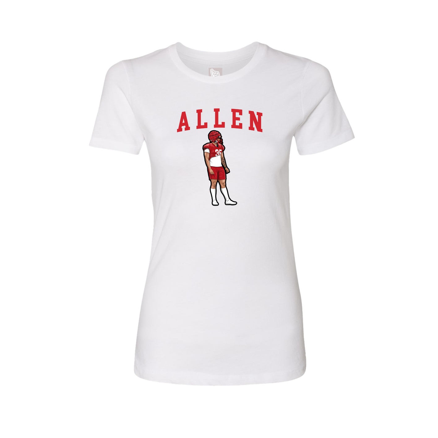 Fitted Women's Tee — Shirsey in White