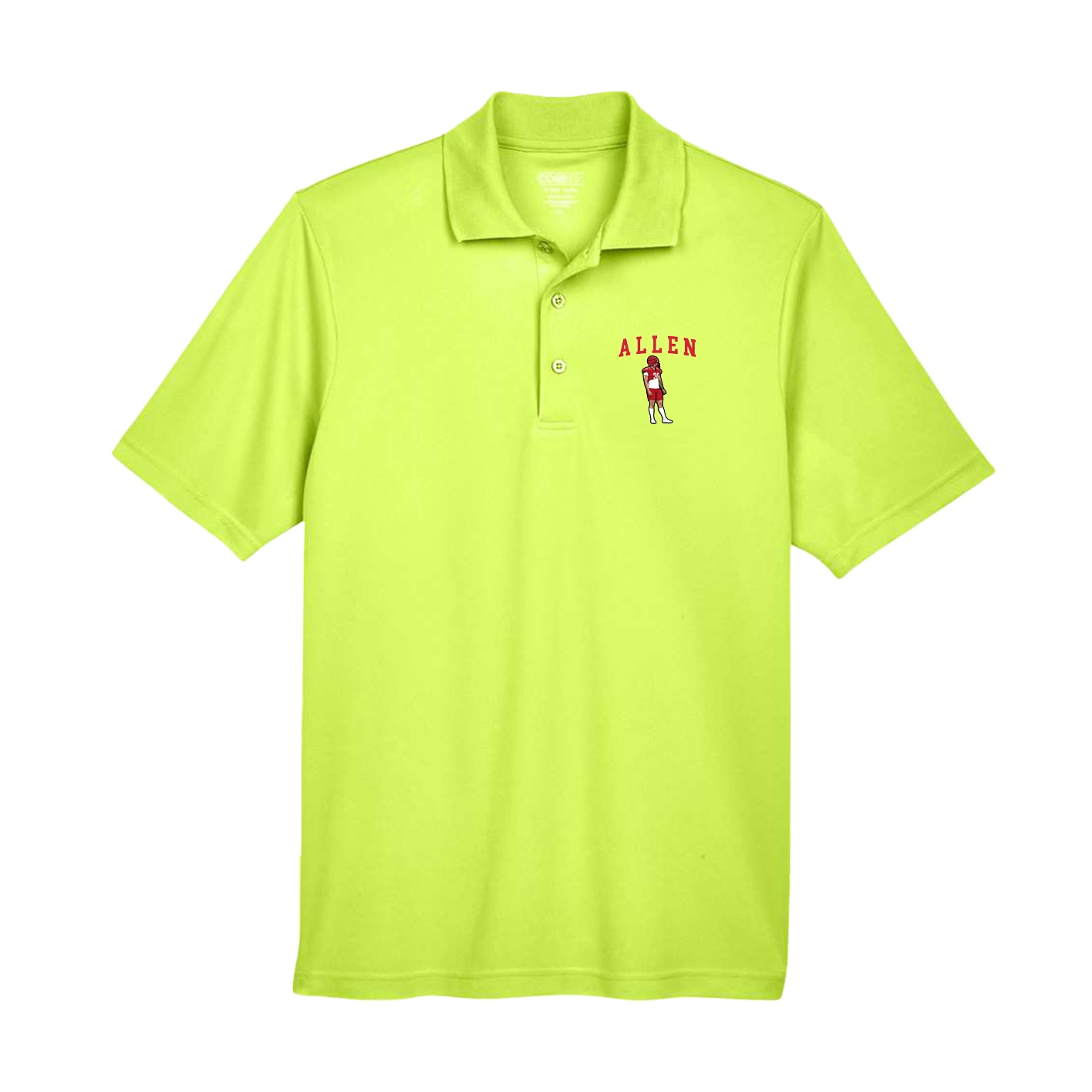Performance Polo — Shirsey in Yellow
