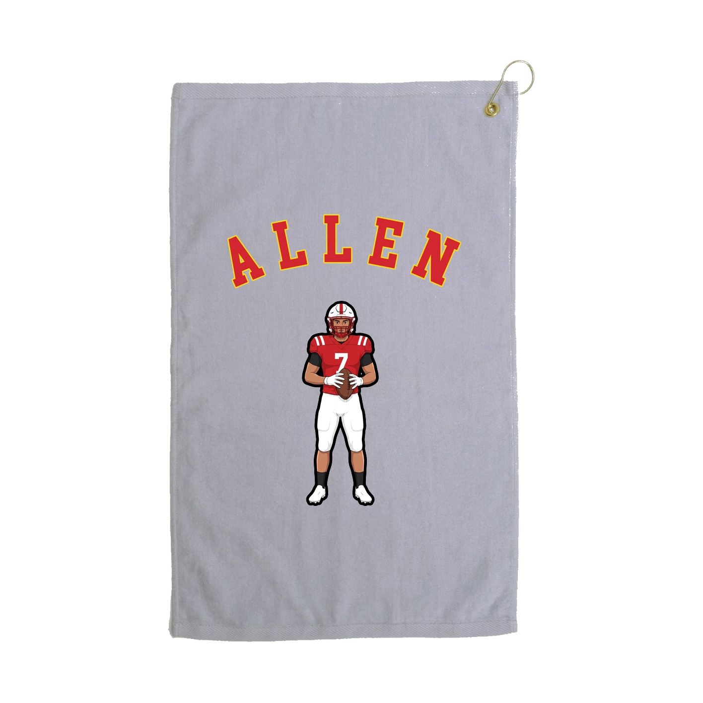 Golf Towel — Shirsey Arch in Grey