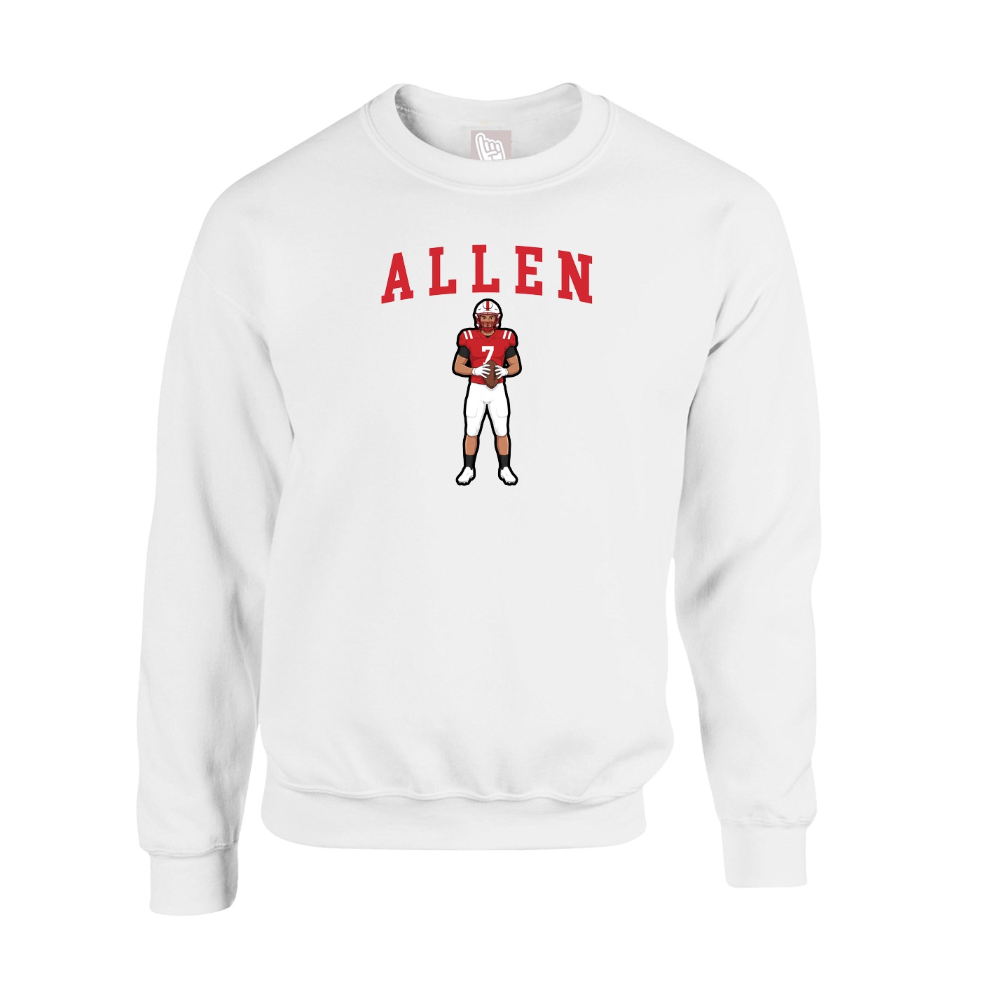 Fleece Crew — Shirsey in White
