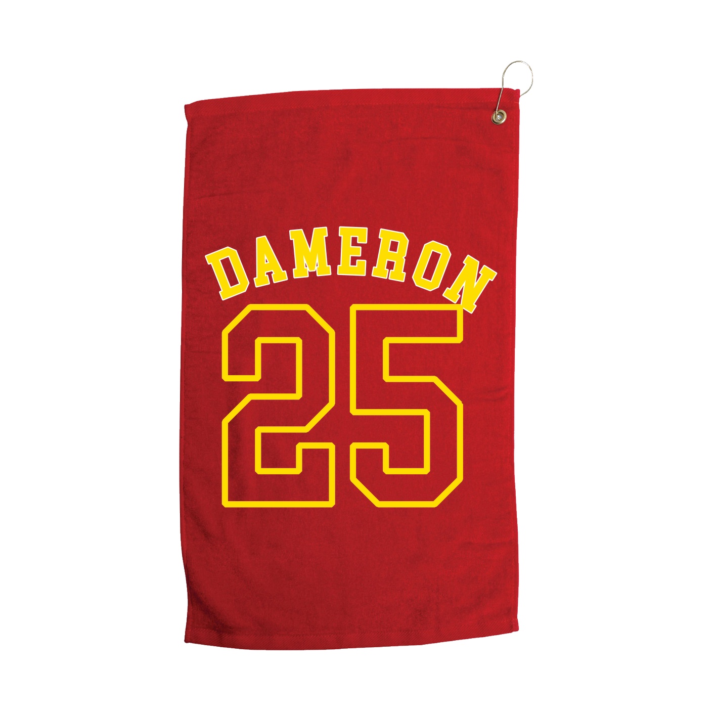 Golf Towel — Shirsey Arch in Red