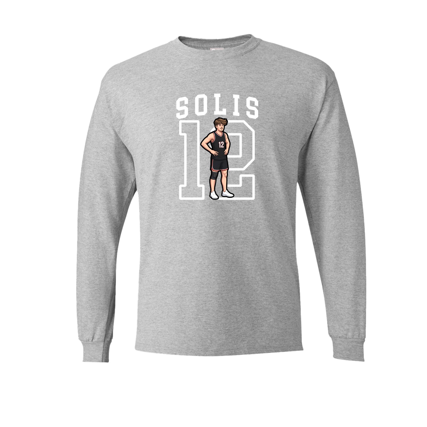 Long Sleeve Tee — Shirsey in Grey