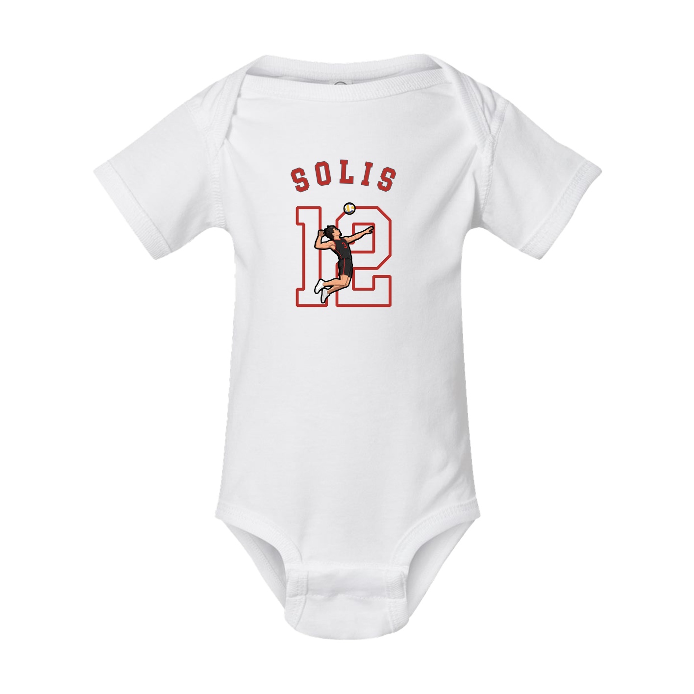 Baby Onesie — Shirsey Arch in White