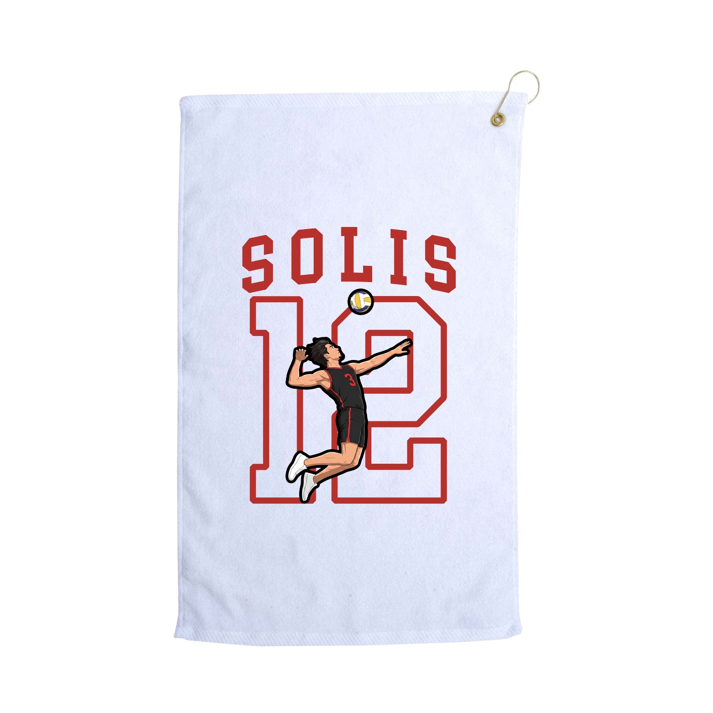 Golf Towel — Shirsey in White