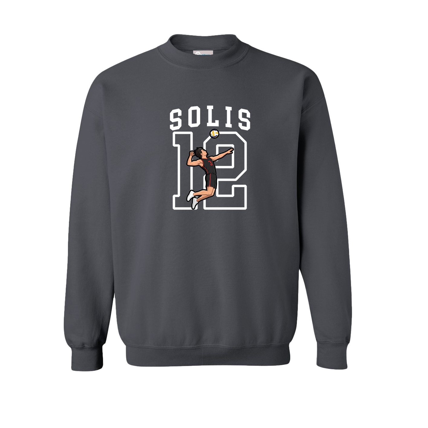 Fleece Crew — Shirsey in Grey